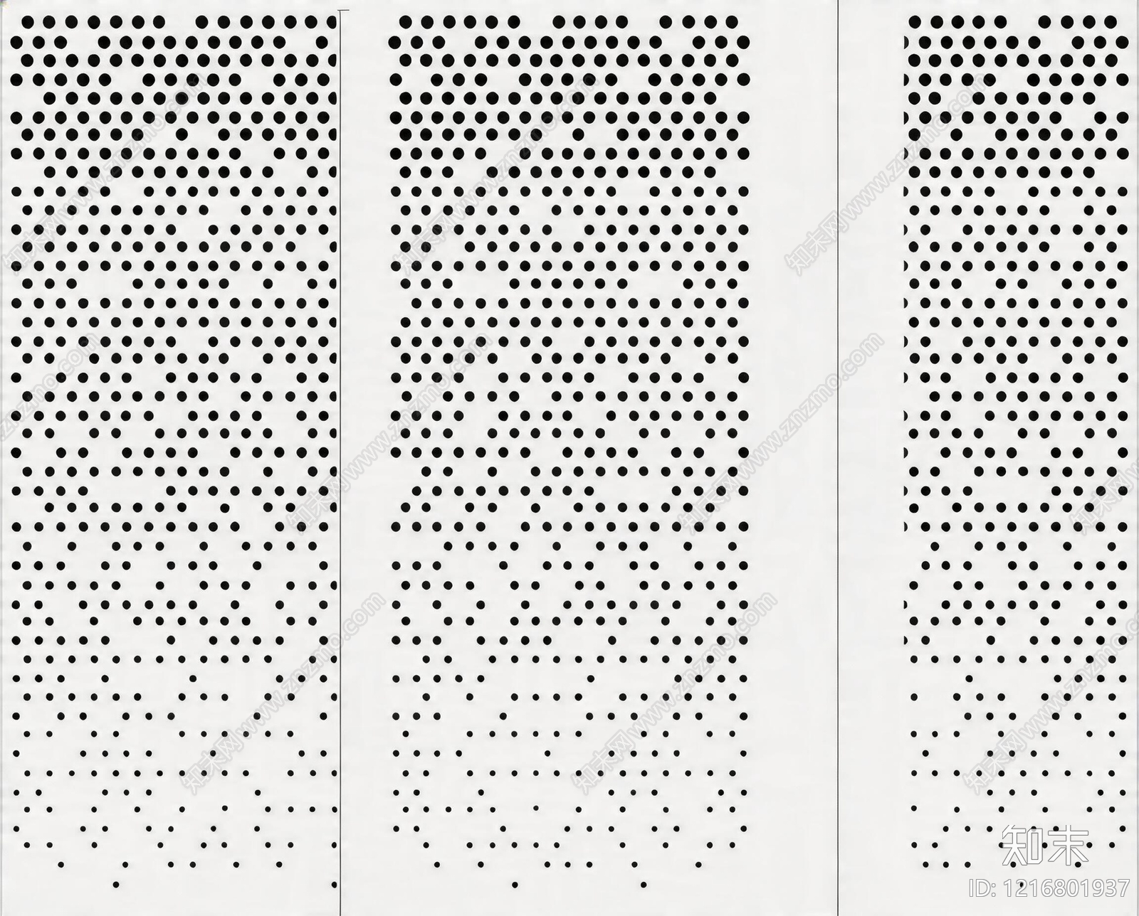 现代穿孔金属板贴图下载【ID:1216801937】