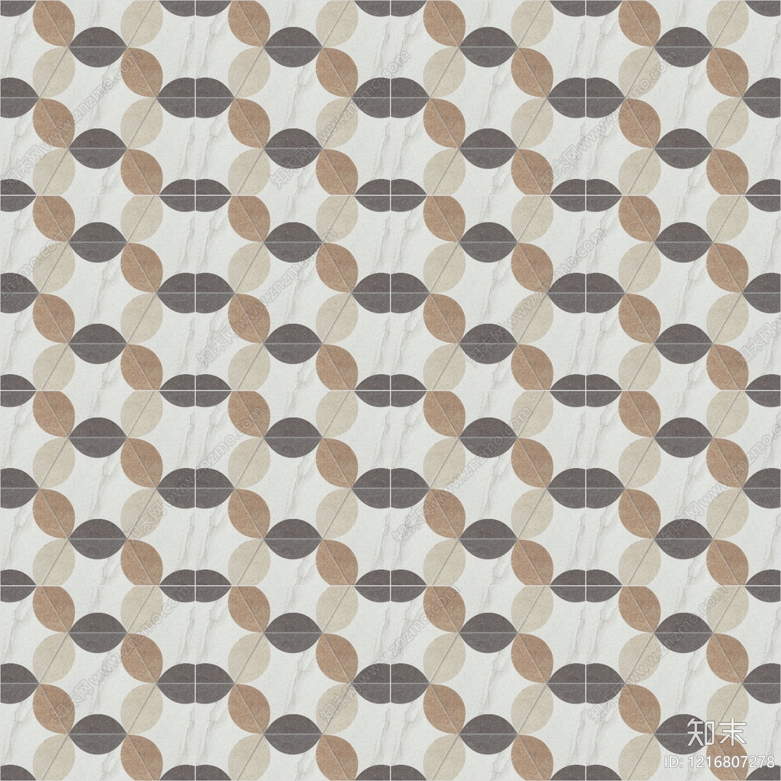 奶油花纹砖贴图下载【ID:1216807278】