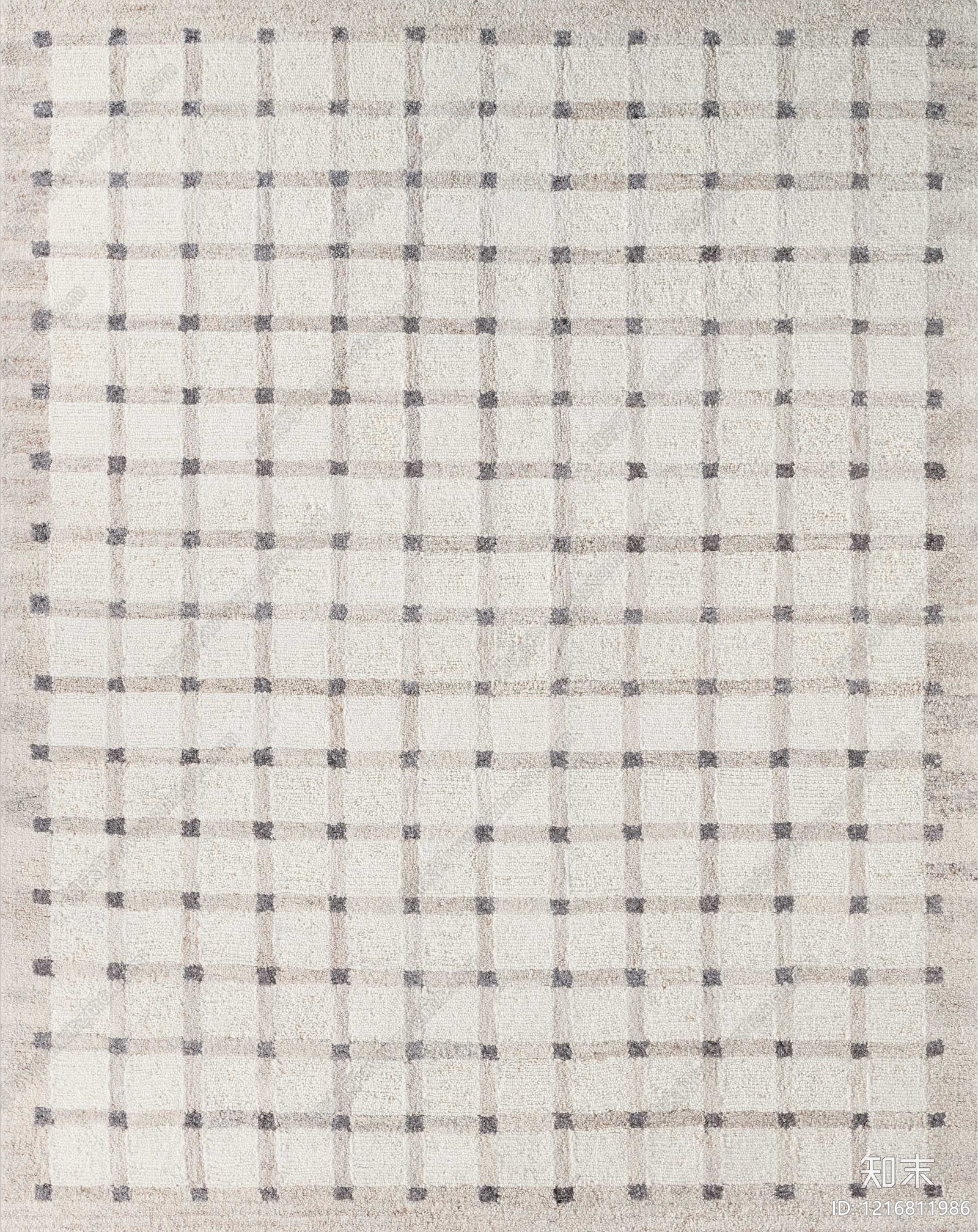 法式格子地毯贴图下载【ID:1216811986】