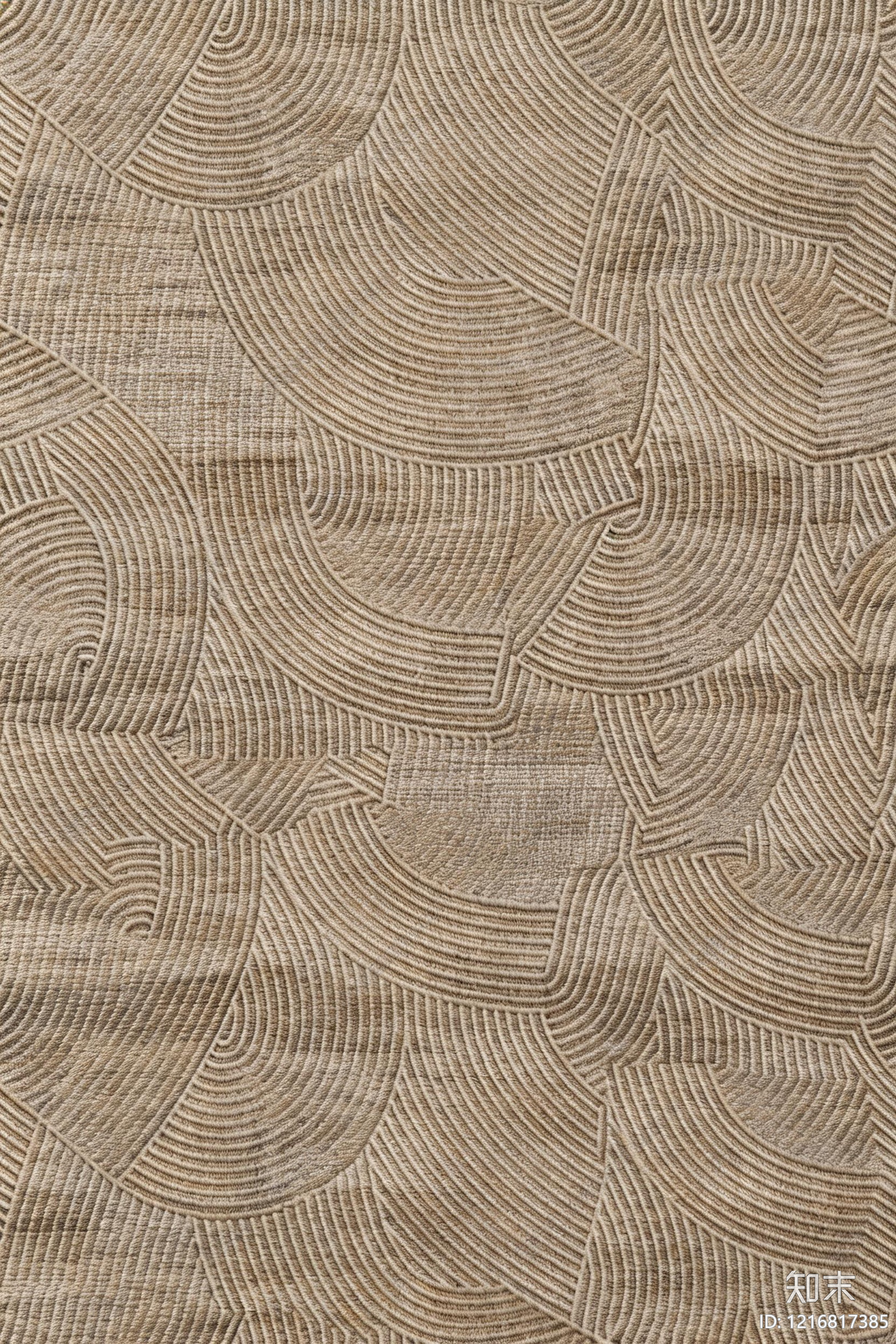 新中式几何地毯贴图下载【ID:1216817385】