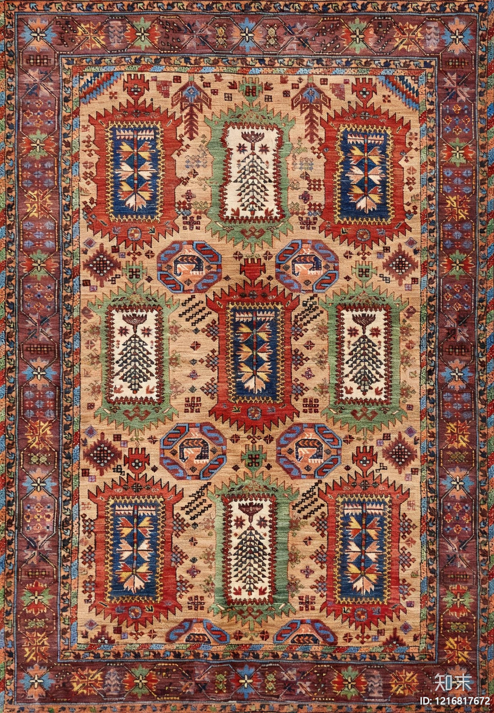 现代民族图案贴图下载【ID:1216817672】