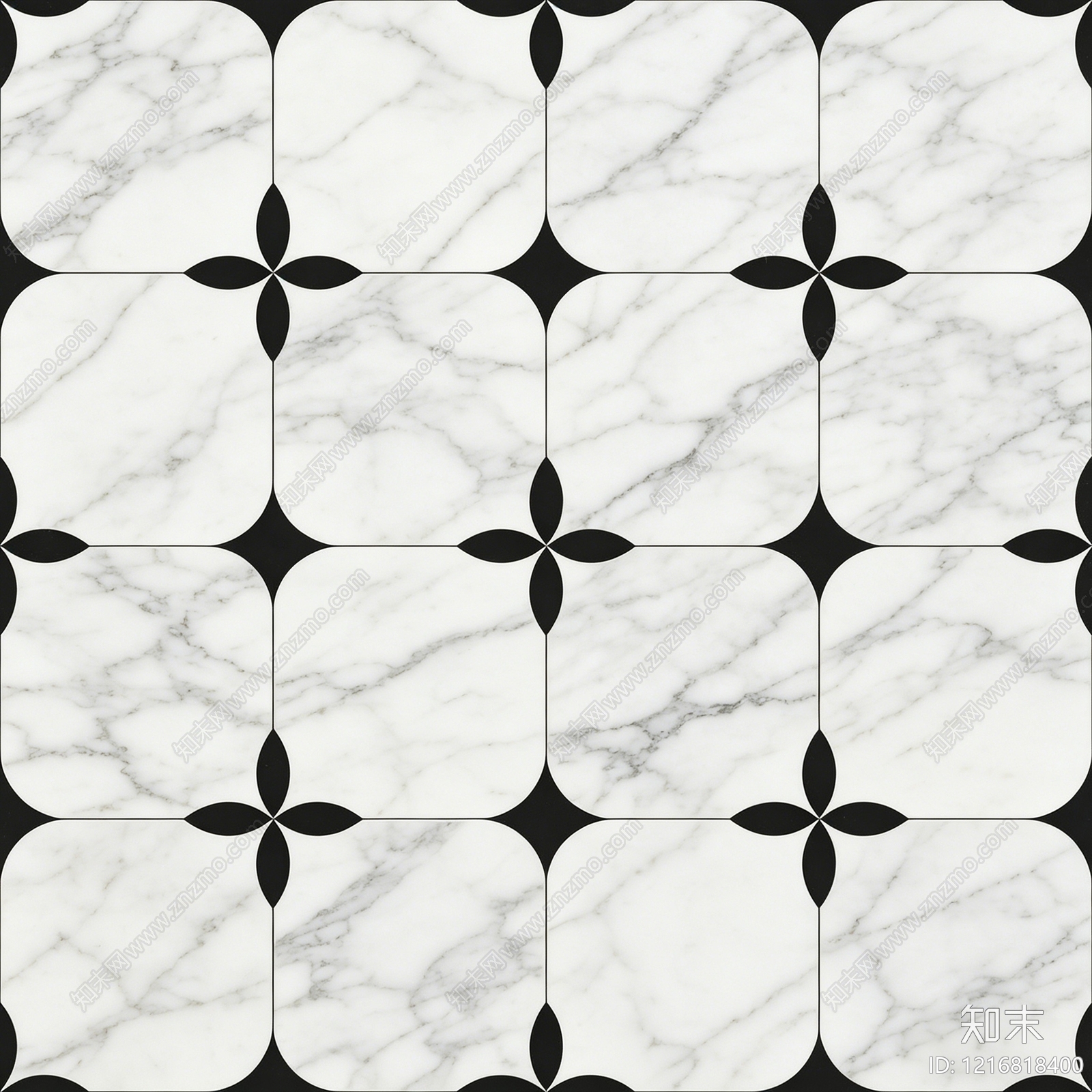 法式大理石瓷砖贴图下载【ID:1216818400】