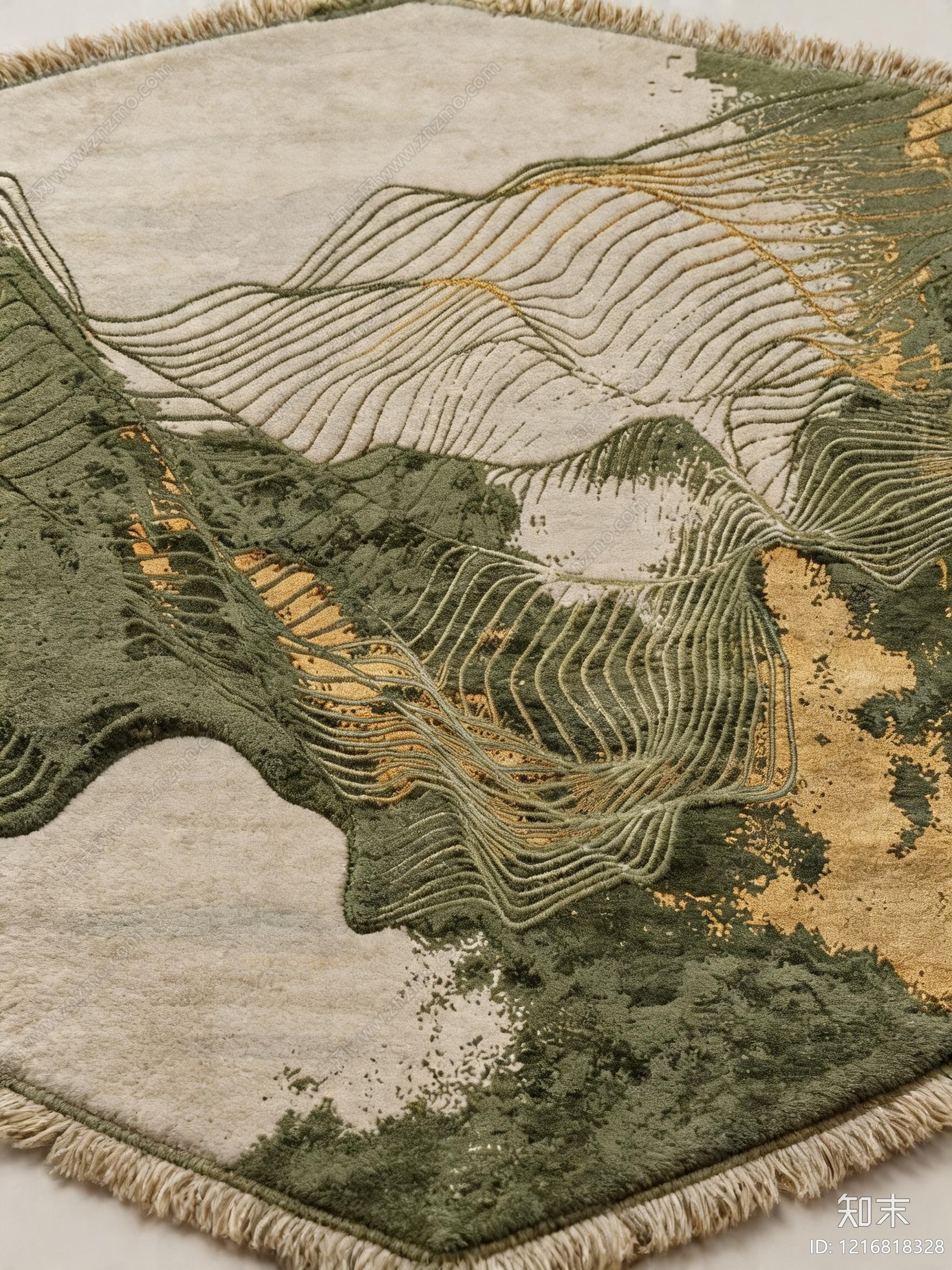 意式几何地毯贴图下载【ID:1216818328】