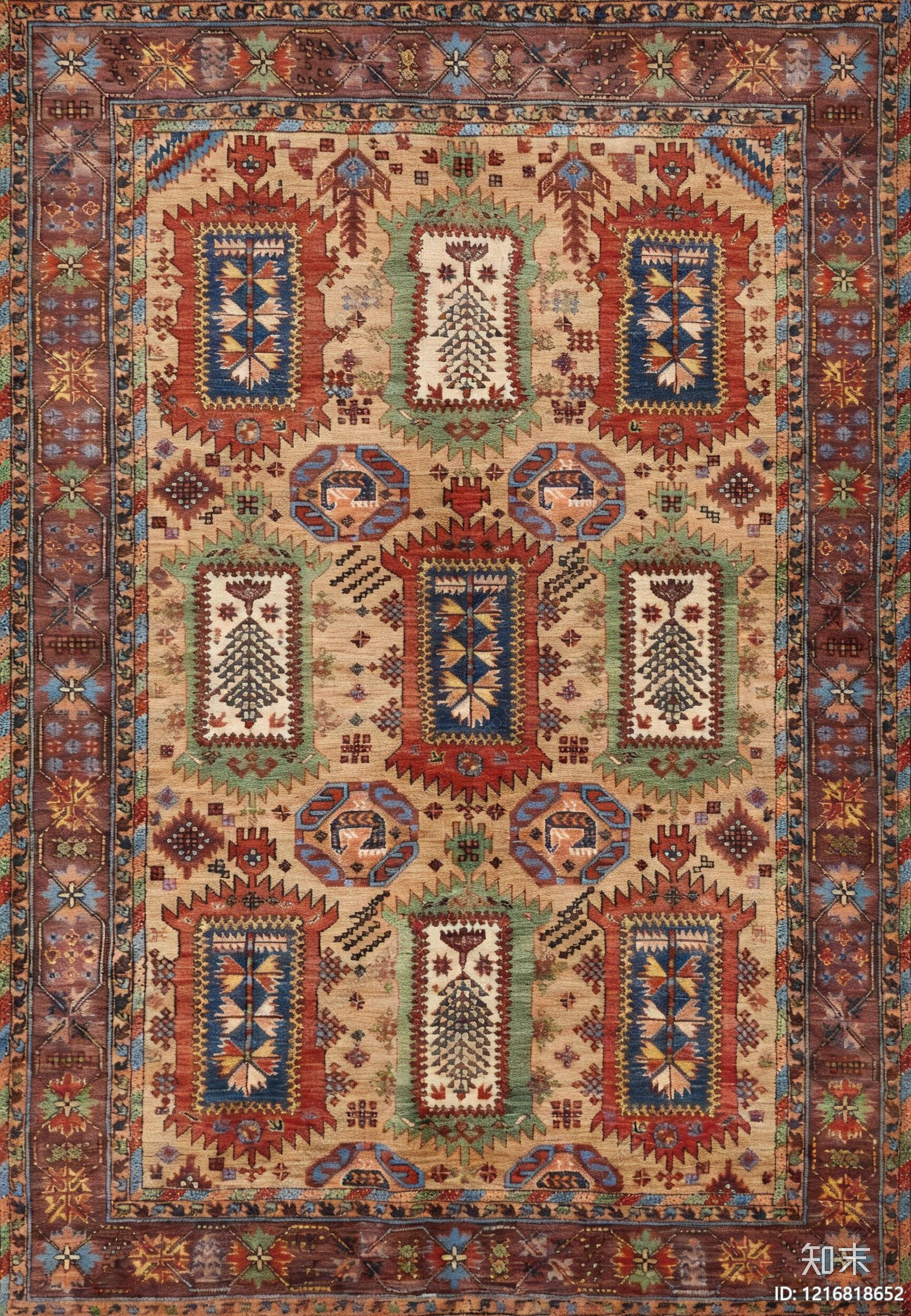 美式其他地毯贴图下载【ID:1216818652】