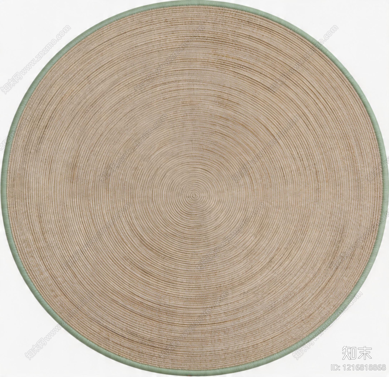 法式圆形地毯贴图下载【ID:1216818868】