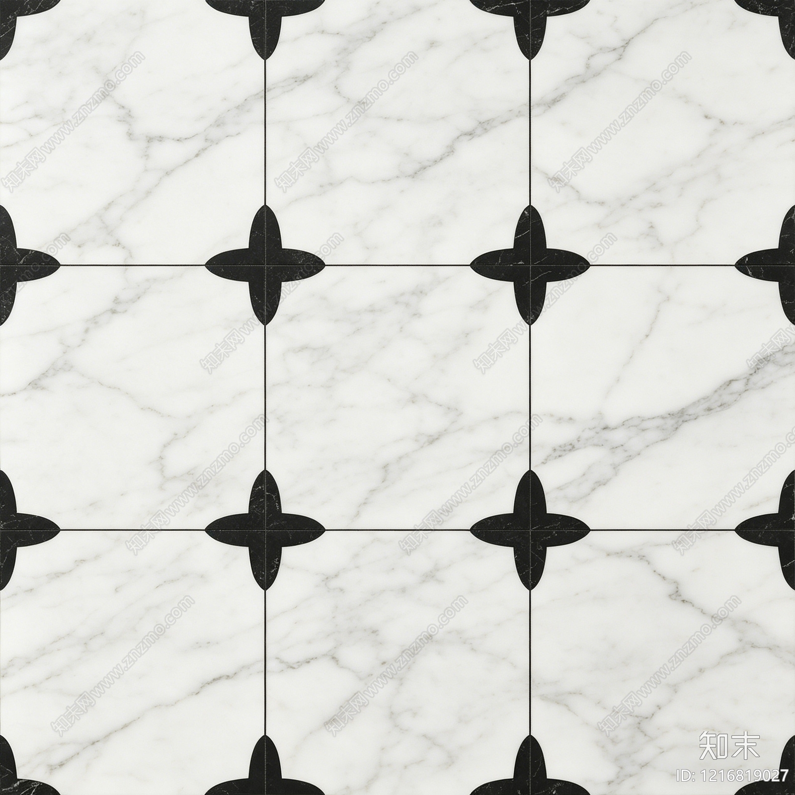 奶油大理石拼花贴图下载【ID:1216819027】