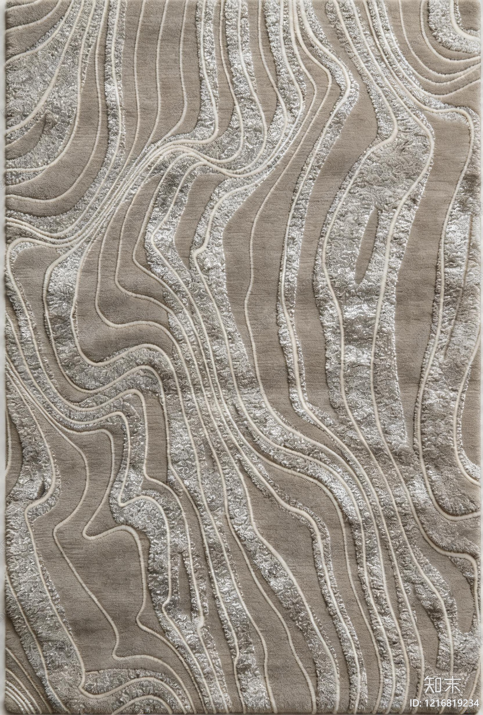 新中式几何地毯贴图下载【ID:1216819234】