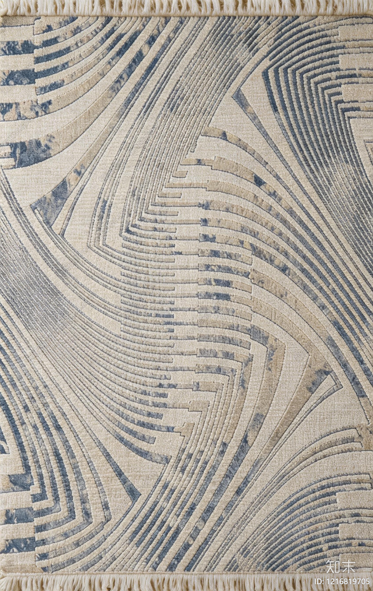 新中式几何地毯贴图下载【ID:1216819705】