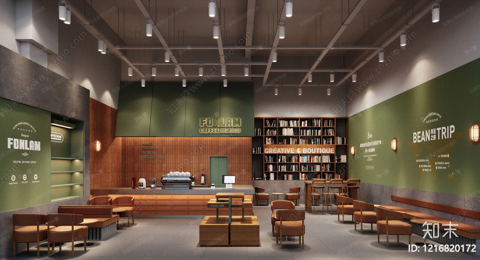 现代商铺贴图下载【ID:1216820172】