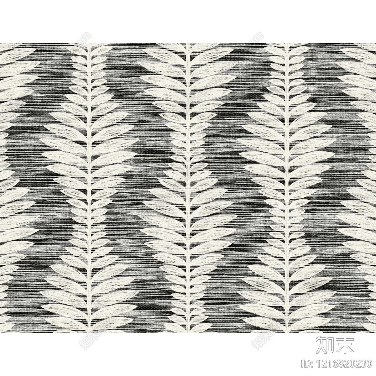 北欧花纹壁纸贴图下载【ID:1216820230】