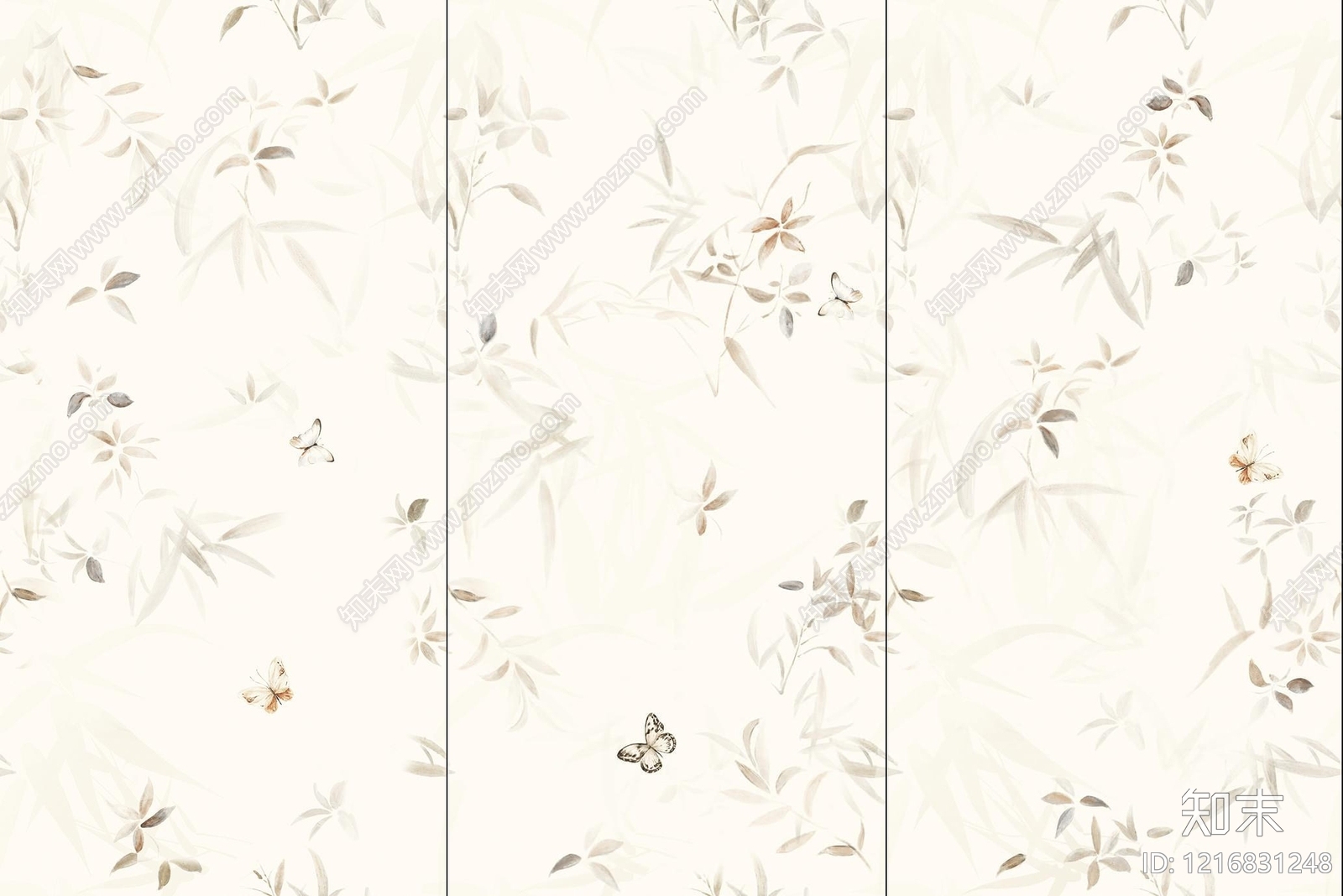 新中式卫生间瓷砖贴图下载【ID:1216831248】