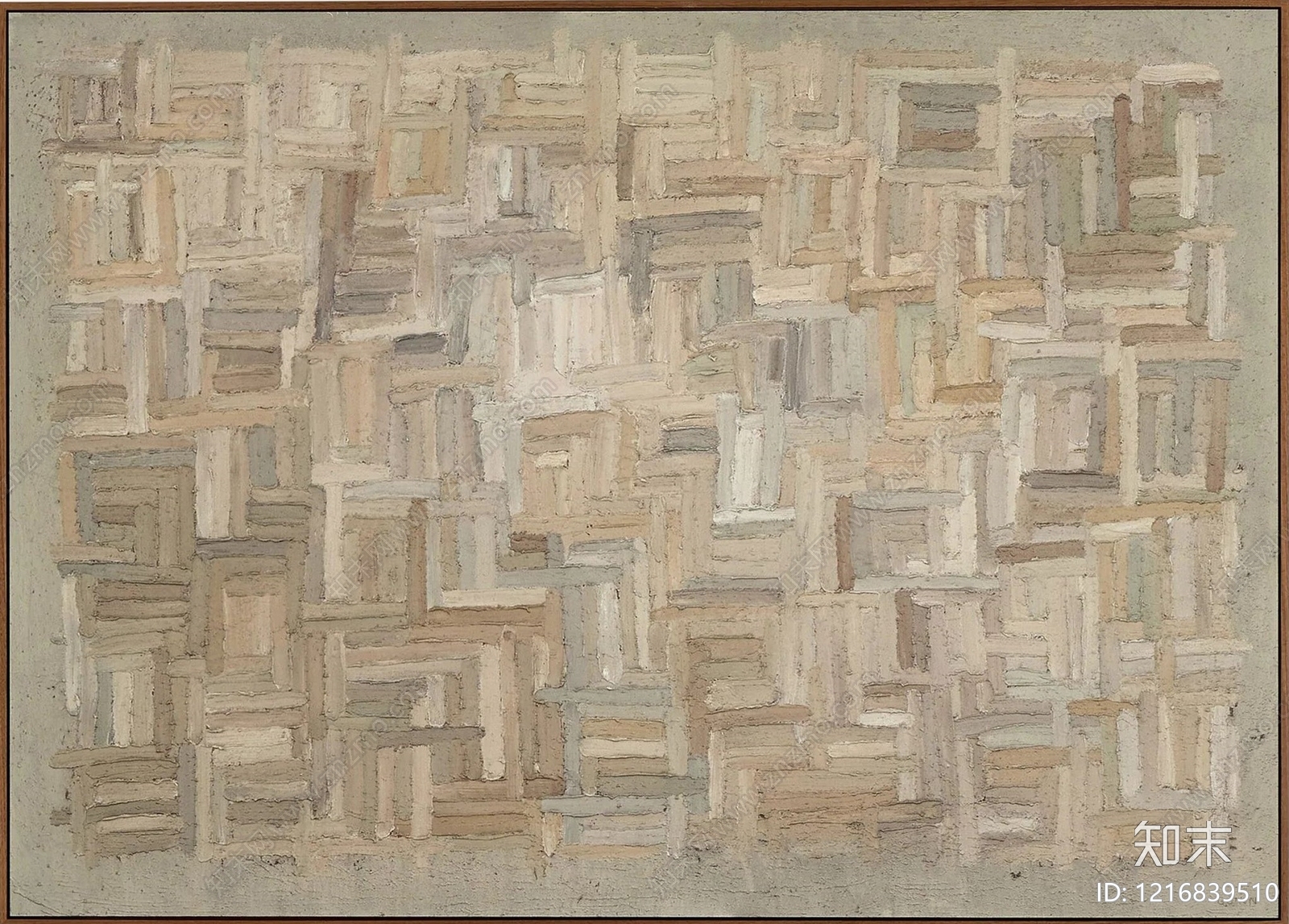 侘寂抽象画贴图下载【ID:1216839510】