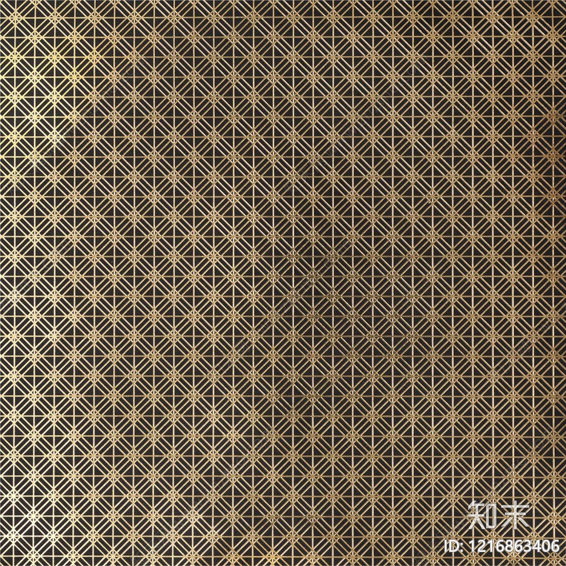 新中式金属网格贴图下载【ID:1216863406】