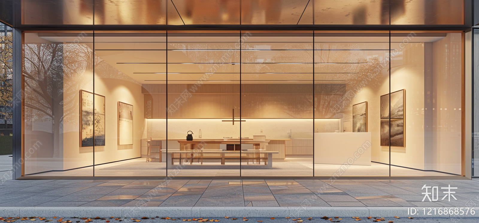 现代橱窗贴图下载【ID:1216868576】