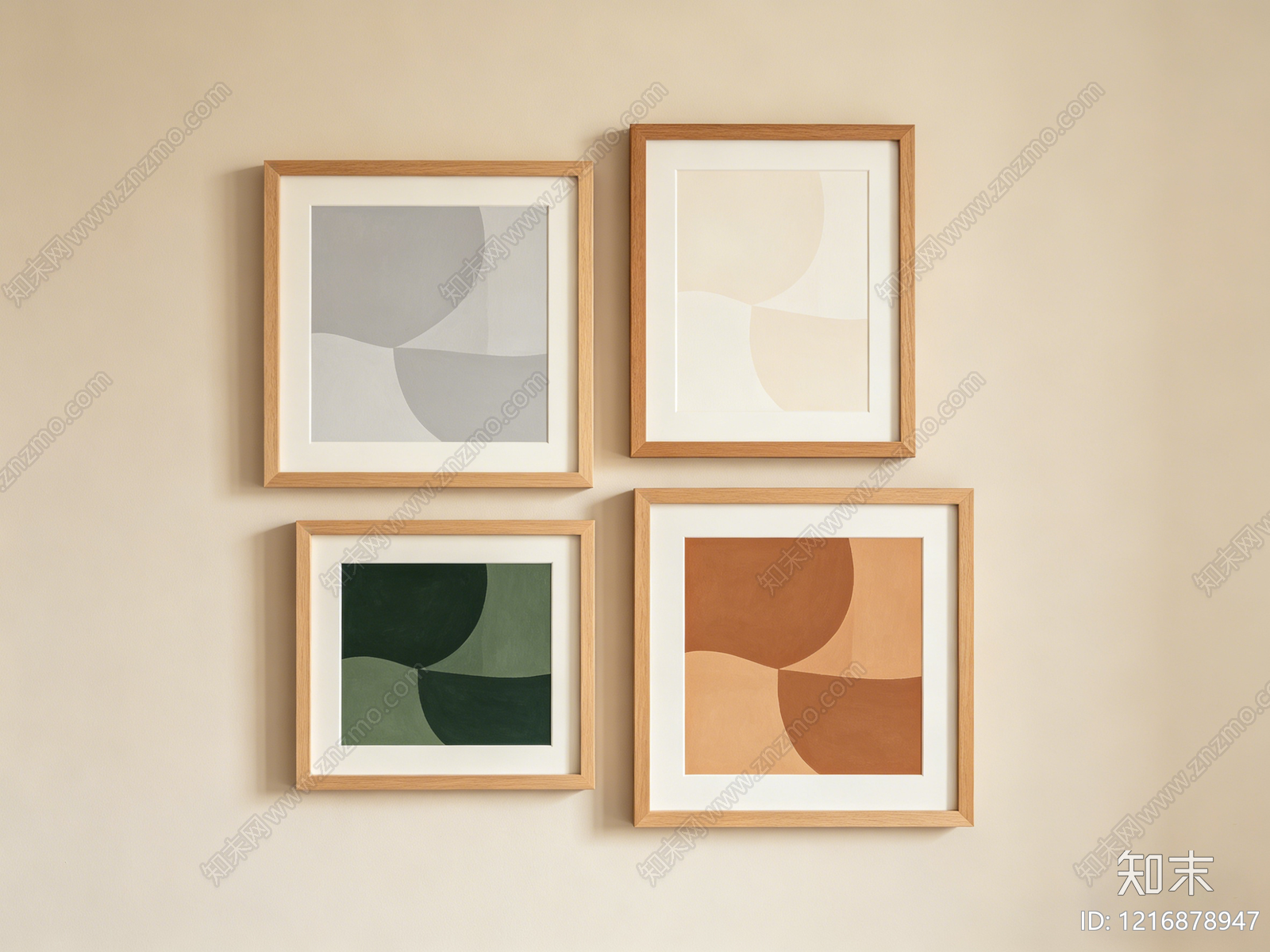 现代抽象画贴图下载【ID:1216878947】