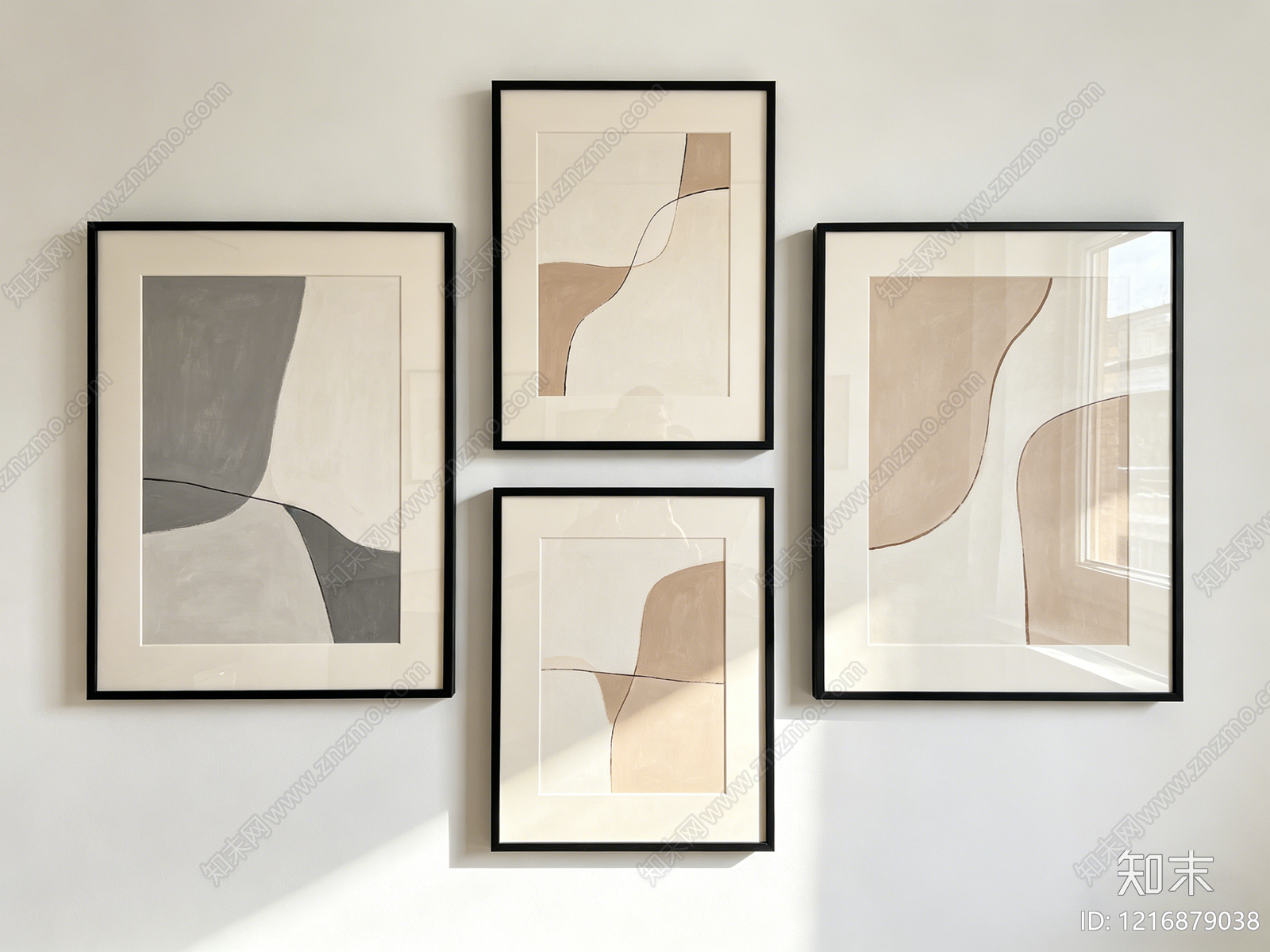 现代抽象画贴图下载【ID:1216879038】