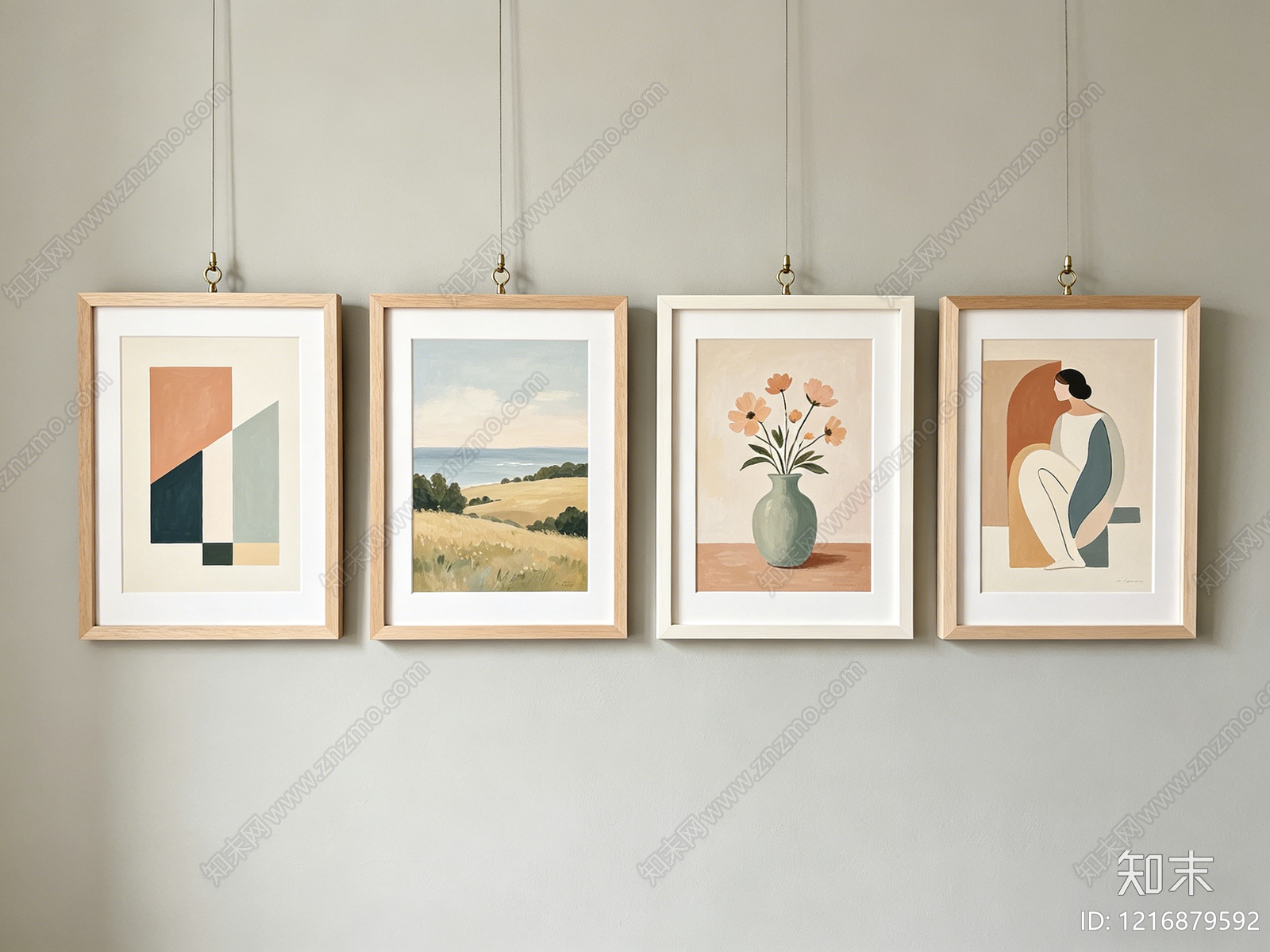 现代其他挂画贴图下载【ID:1216879592】