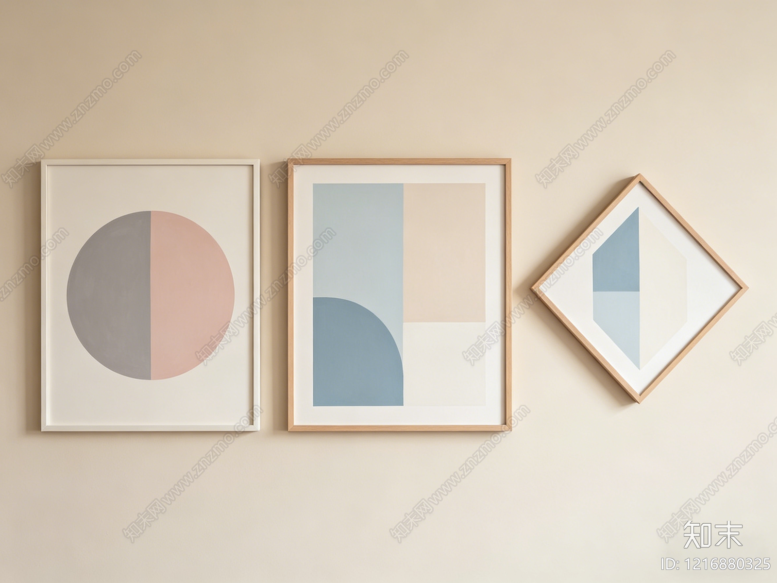 现代抽象画贴图下载【ID:1216880325】