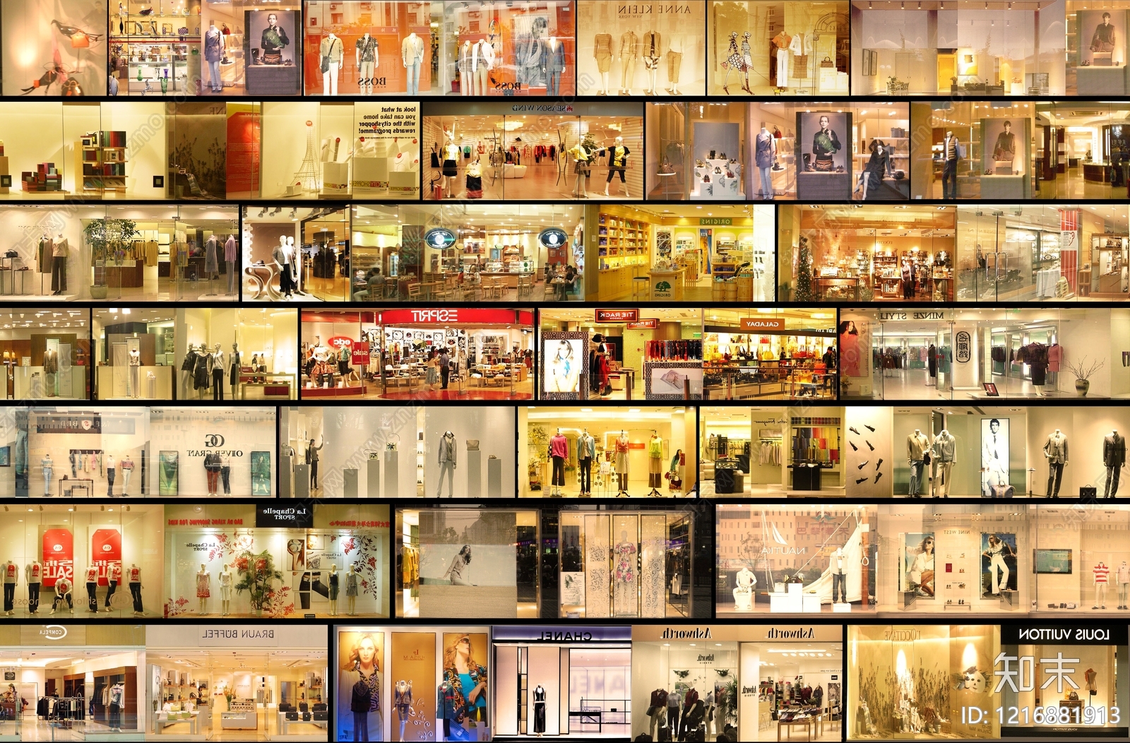 现代店铺贴图下载【ID:1216881913】