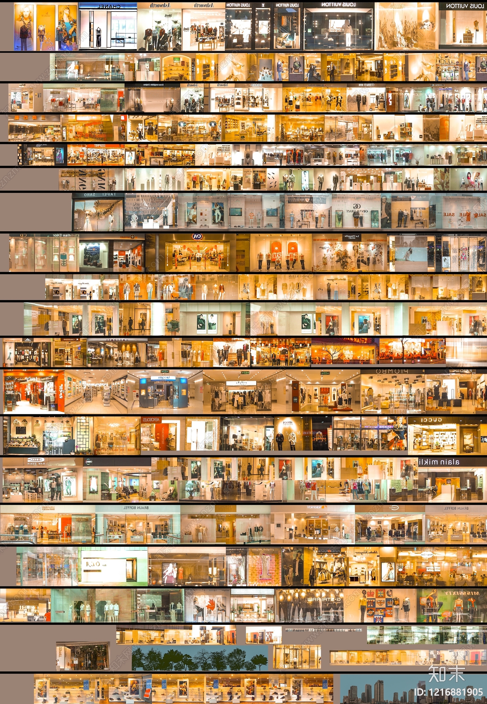 现代橱窗贴图下载【ID:1216881905】