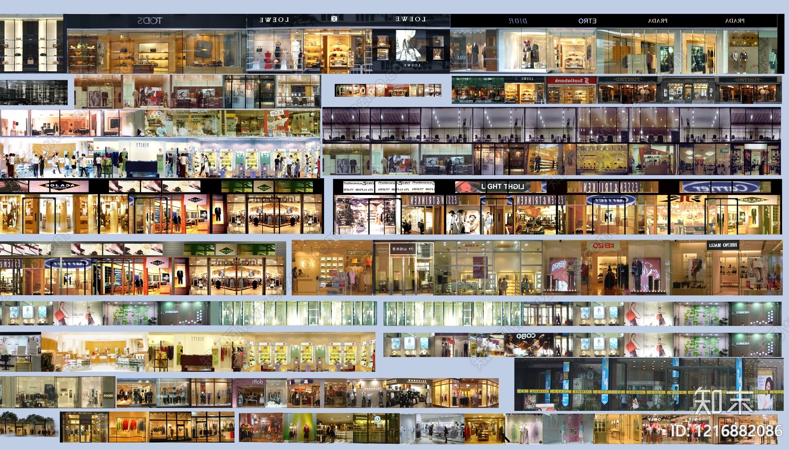 现代店铺贴图下载【ID:1216882086】