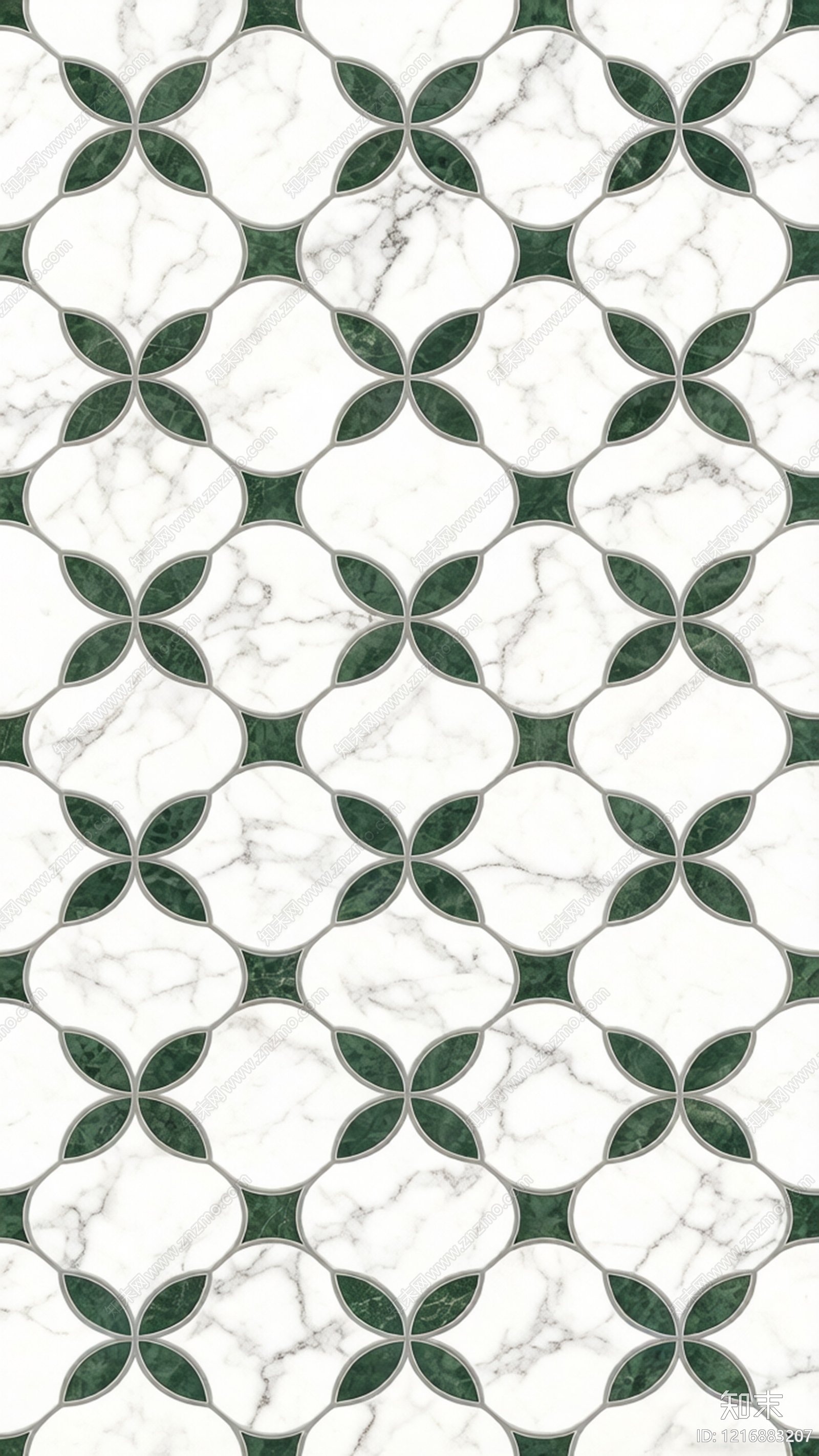 法式大理石瓷砖贴图下载【ID:1216883207】