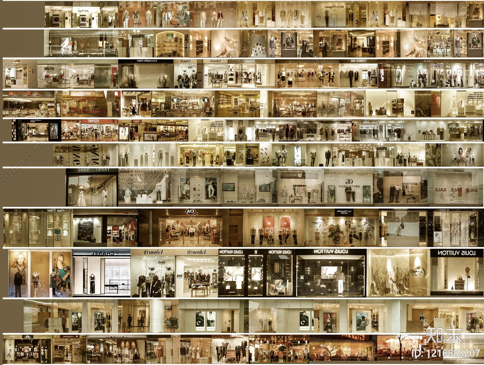 现代橱窗贴图下载【ID:1216885207】