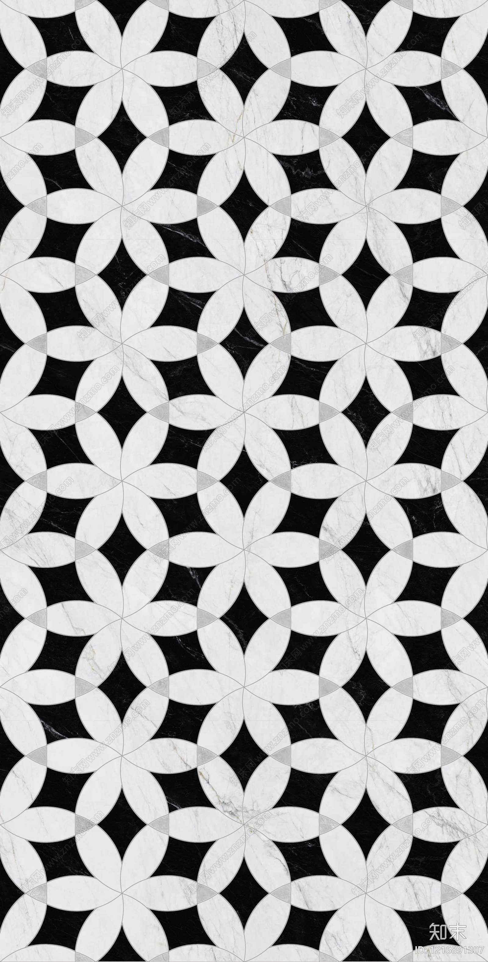 轻奢花纹砖贴图下载【ID:1216891307】