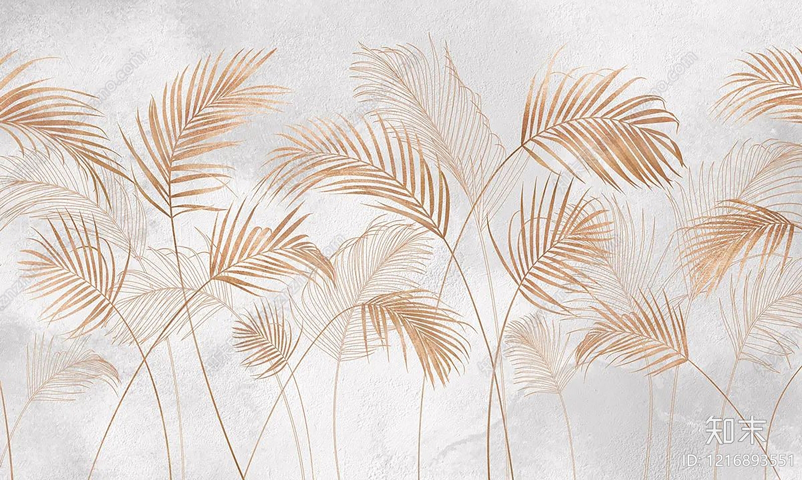 现代植物壁纸贴图下载【ID:1216893551】