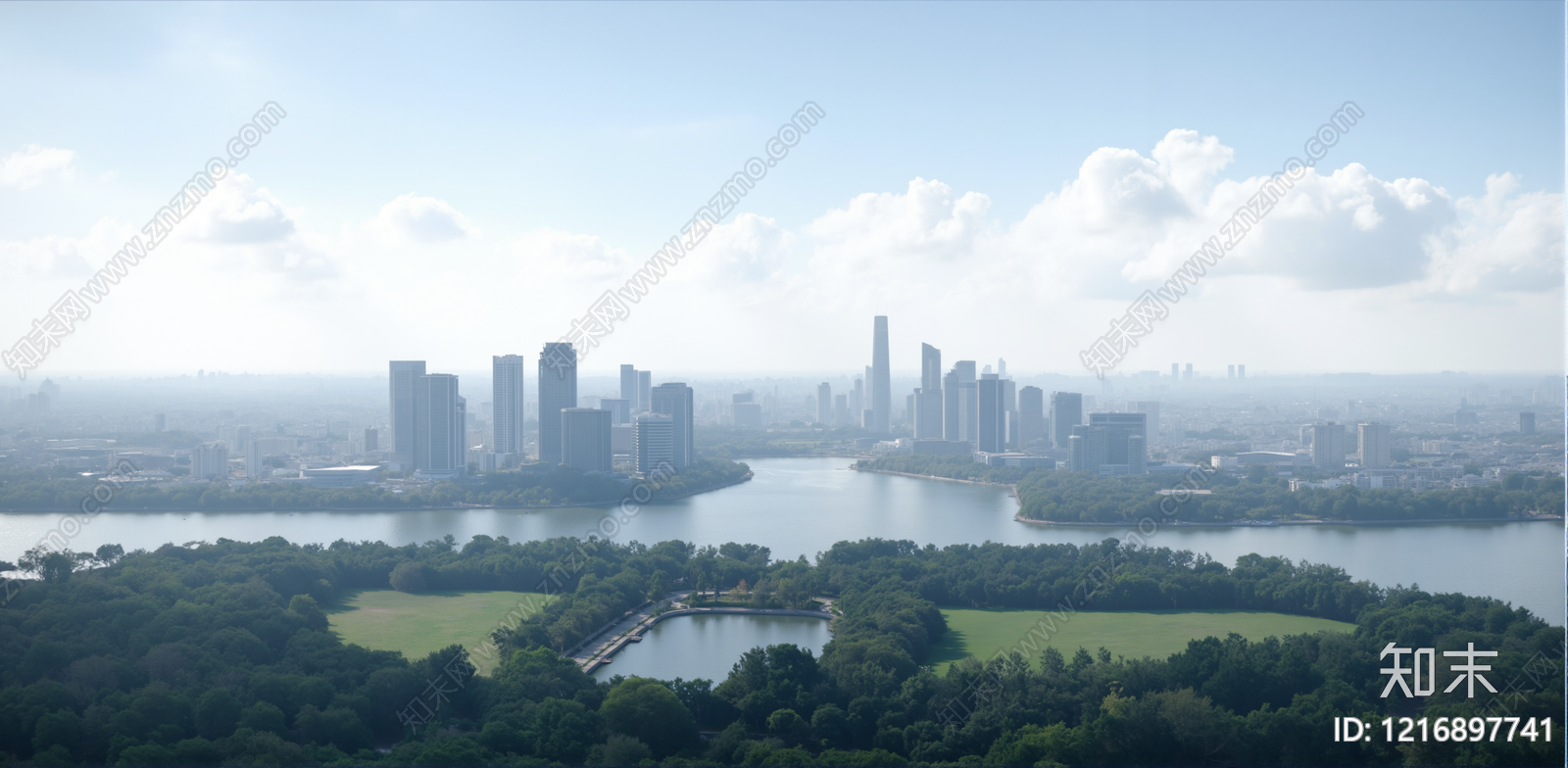 现代城市背景贴图下载【ID:1216897741】