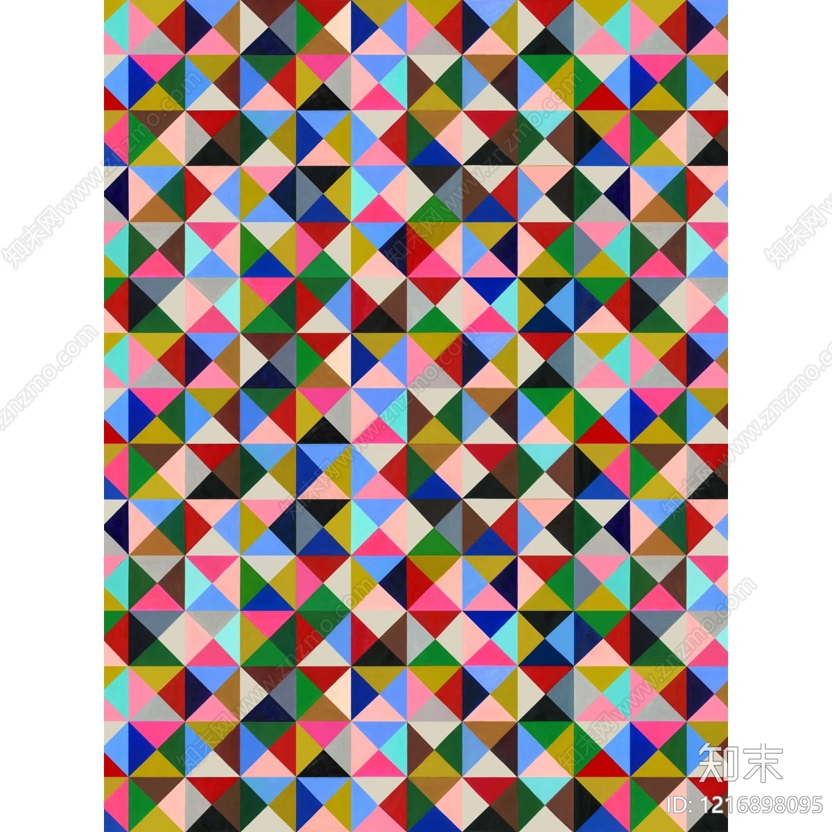 现代花纹壁纸贴图下载【ID:1216898095】