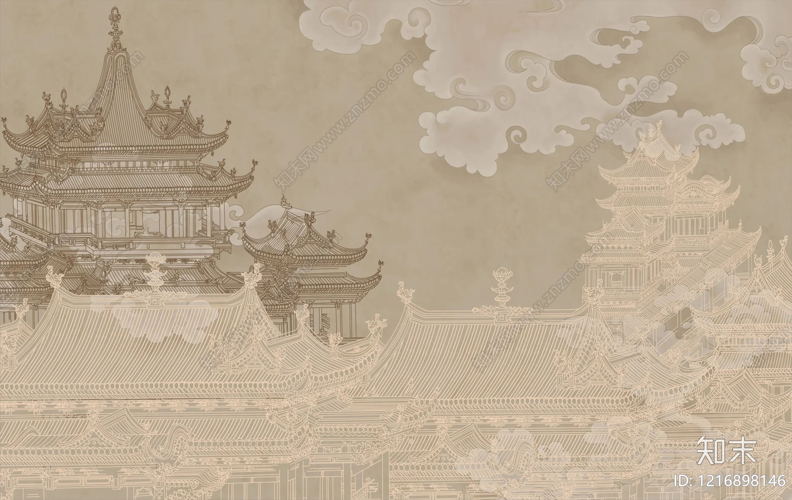 壁画贴图下载【ID:1216898146】