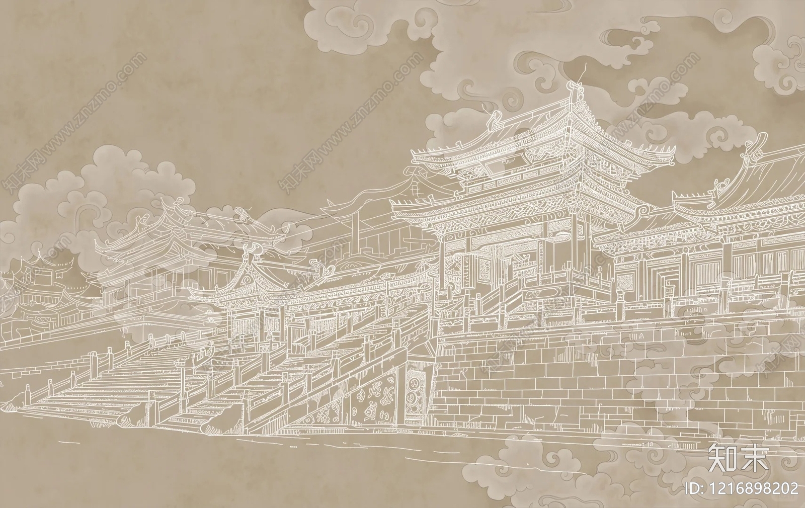 壁画贴图下载【ID:1216898202】