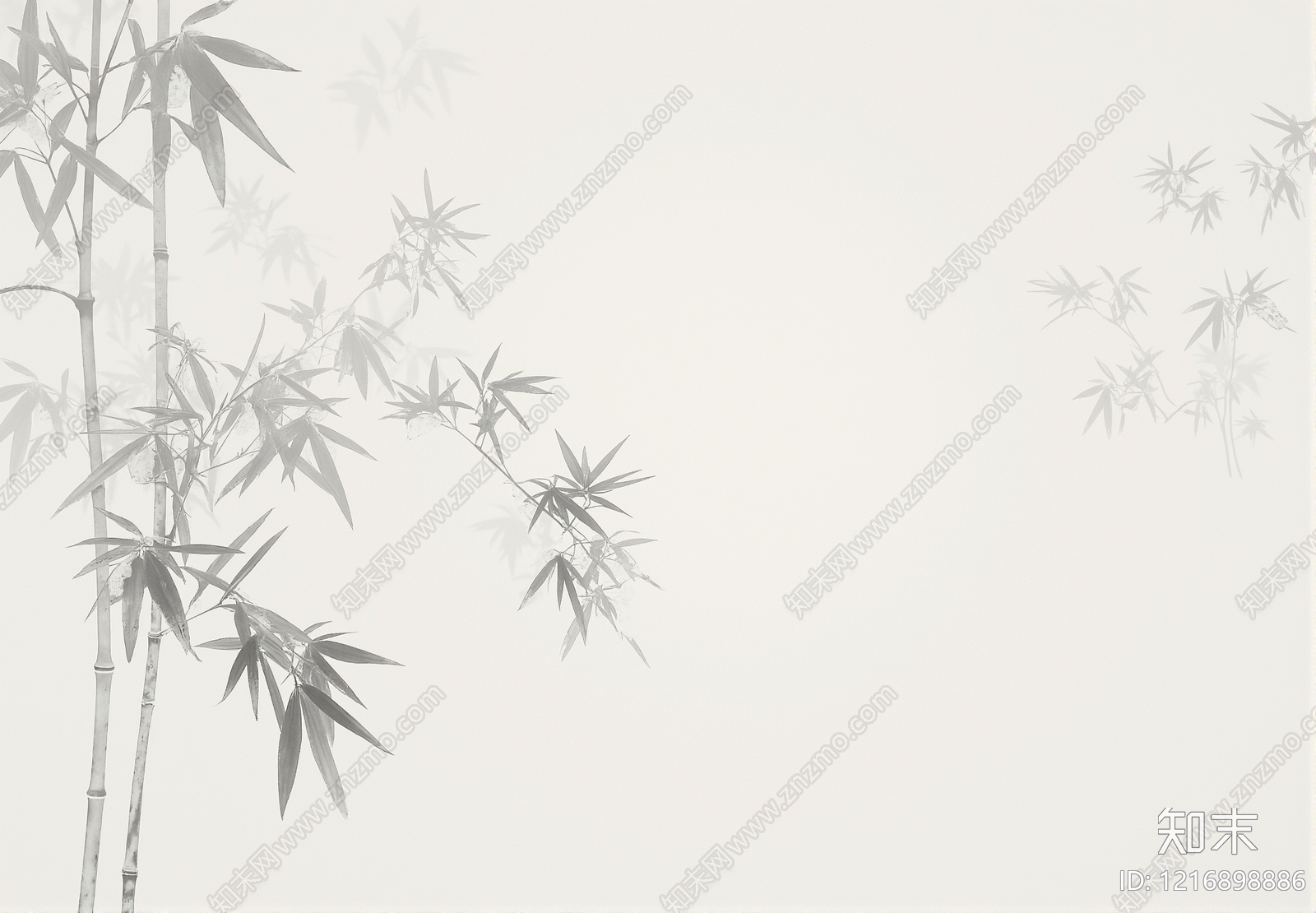 新中式壁画贴图下载【ID:1216898886】