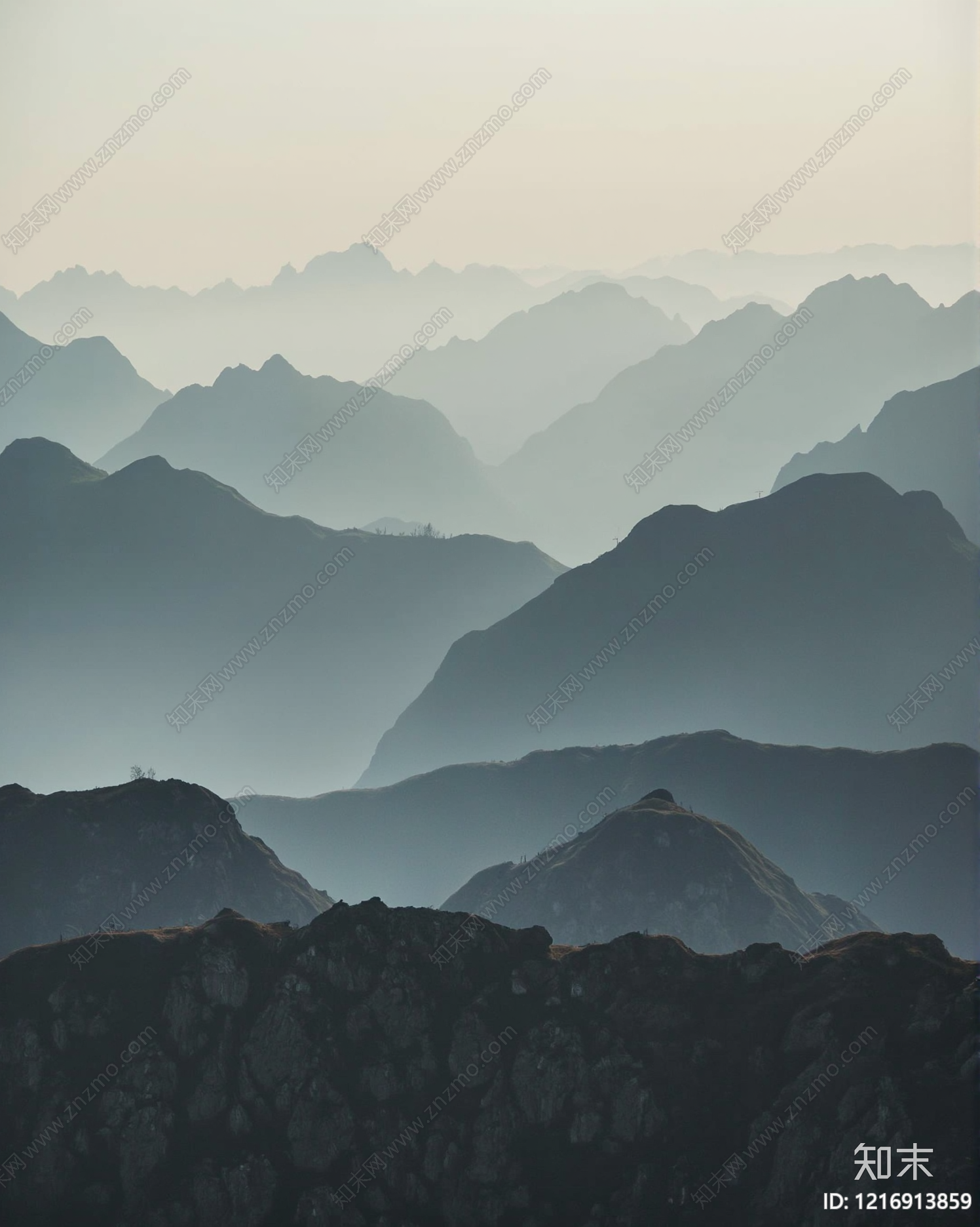 现代远山贴图下载【ID:1216913859】