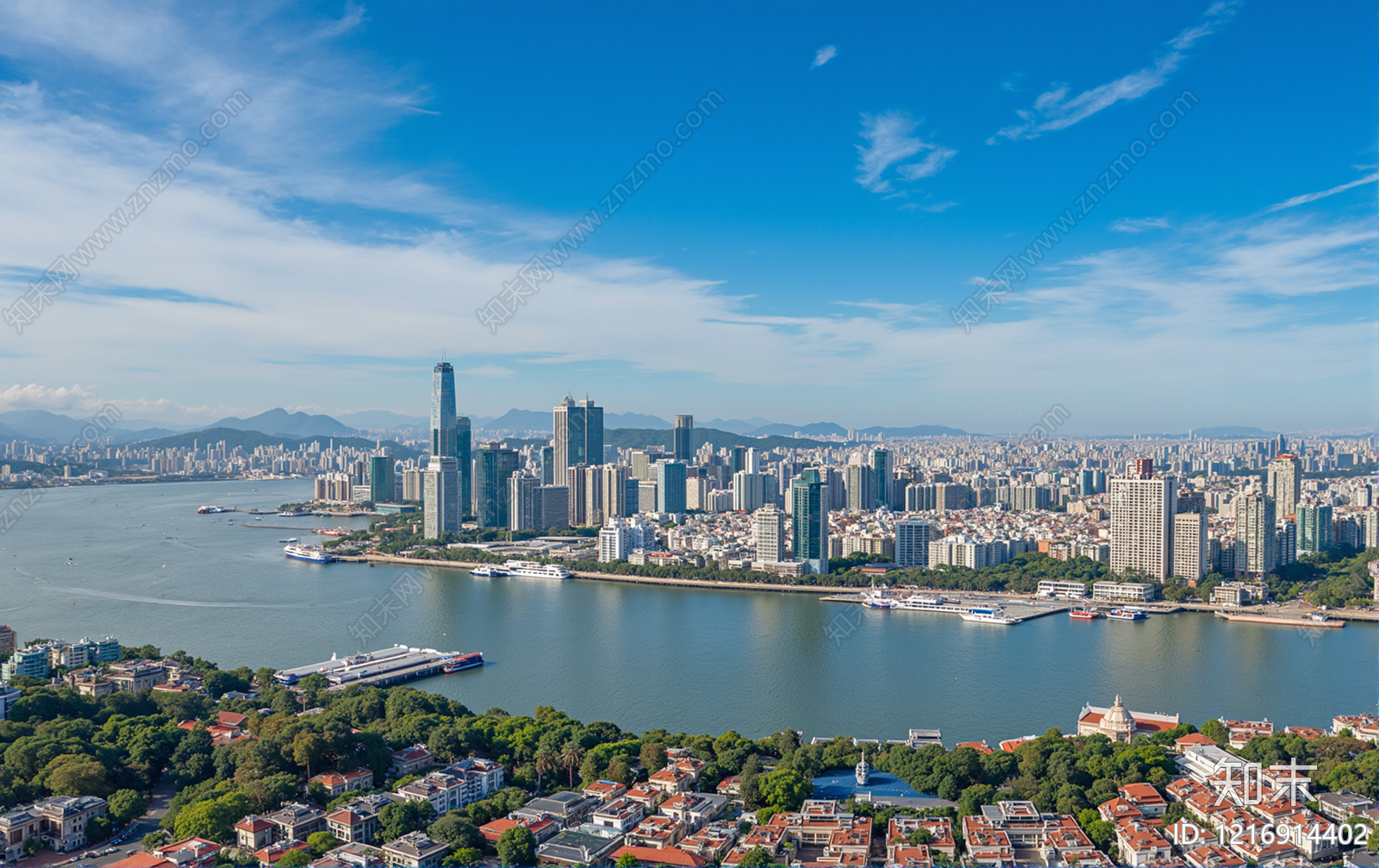 现代城市背景贴图下载【ID:1216914402】