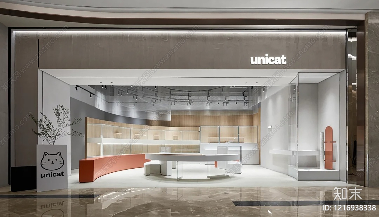 现代商铺贴图下载【ID:1216938338】
