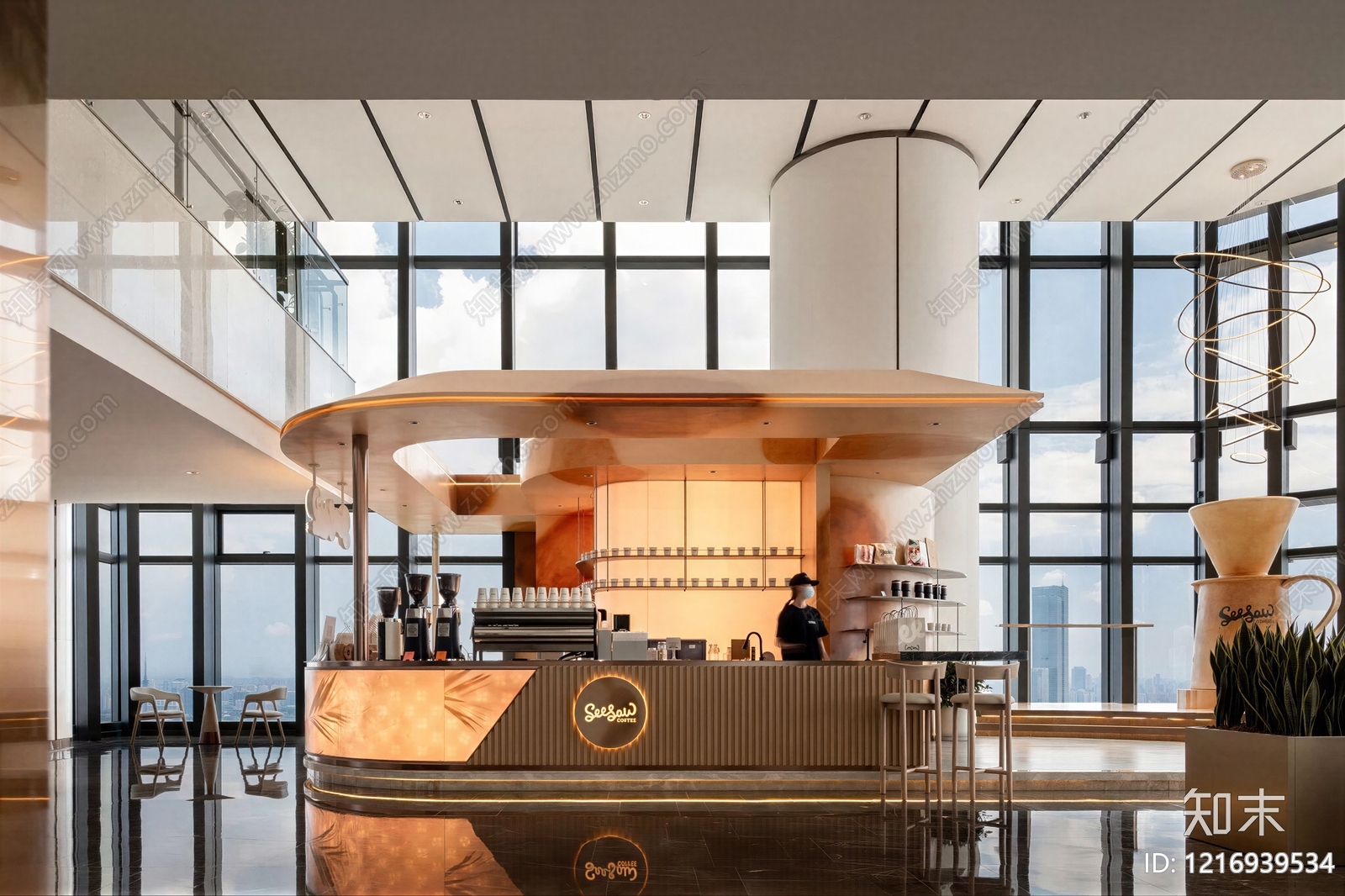 现代商铺贴图下载【ID:1216939534】