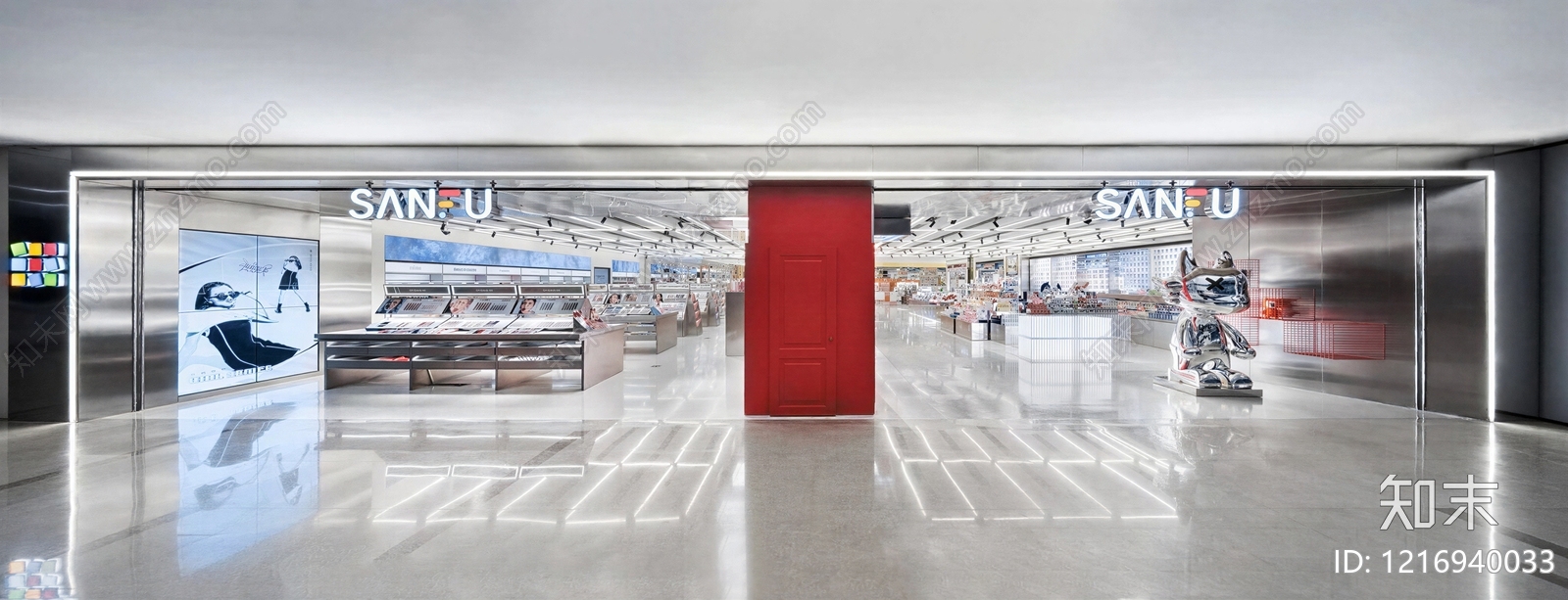 现代商铺贴图下载【ID:1216940033】