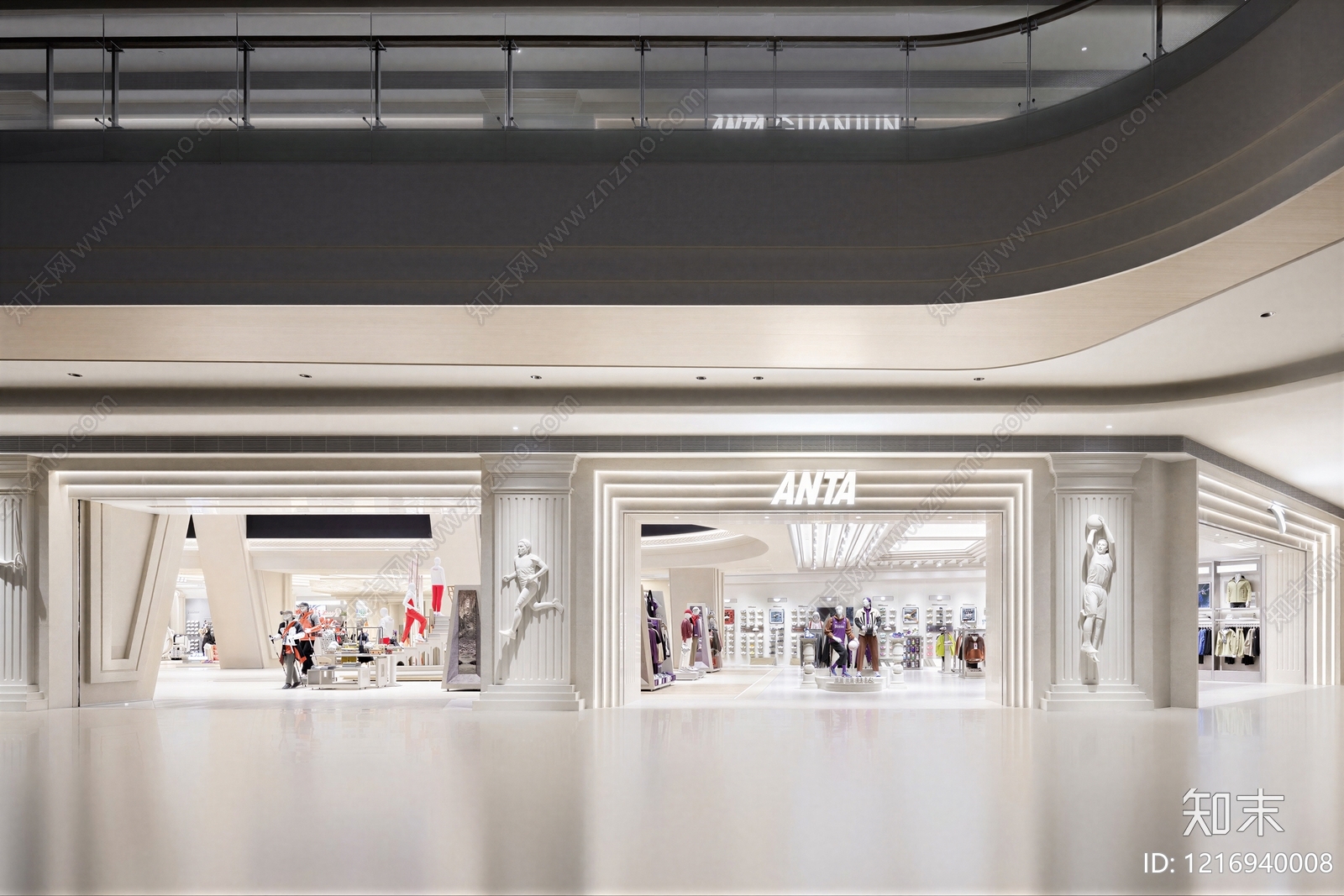 现代商铺贴图下载【ID:1216940008】