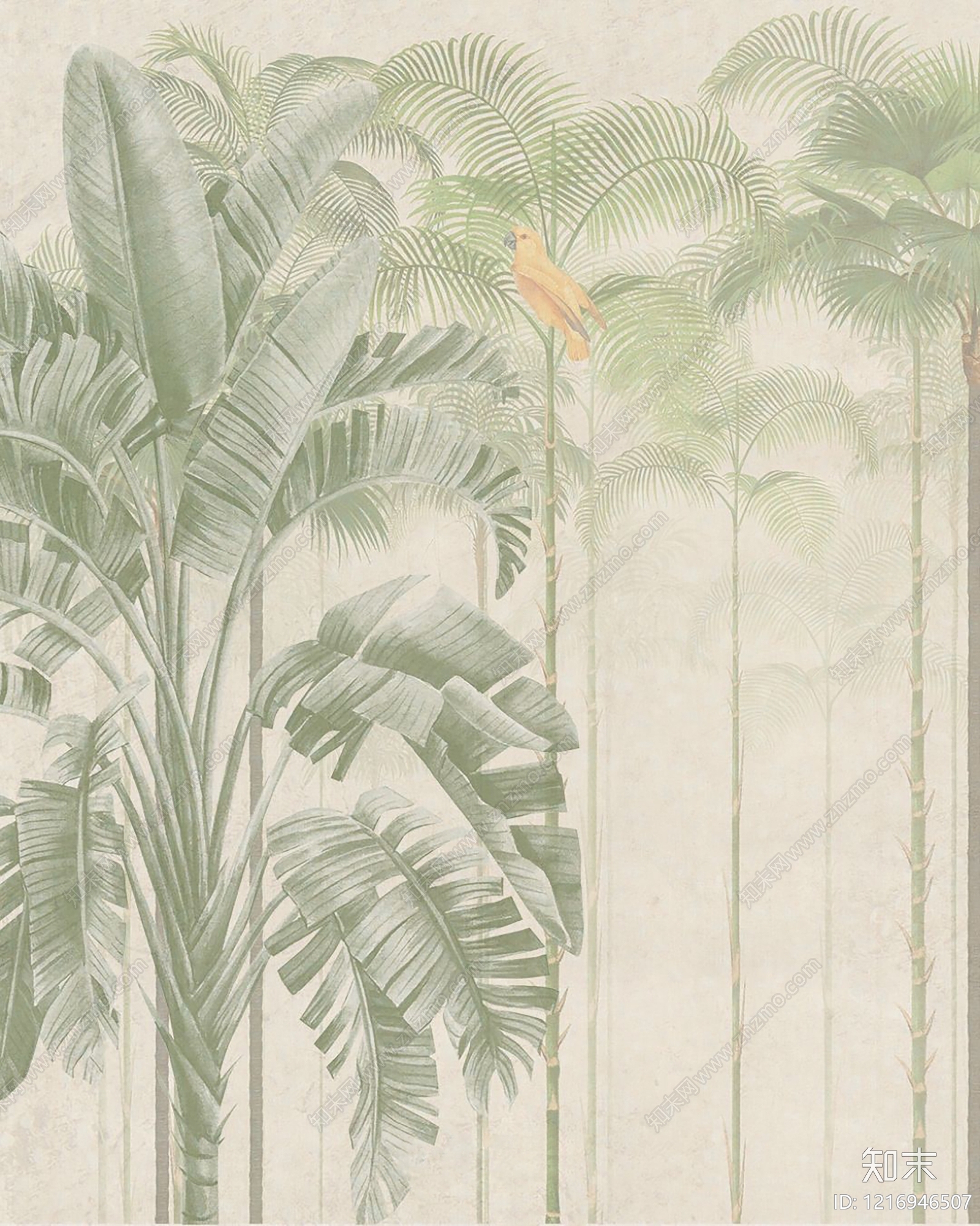 现代植物壁纸贴图下载【ID:1216946507】