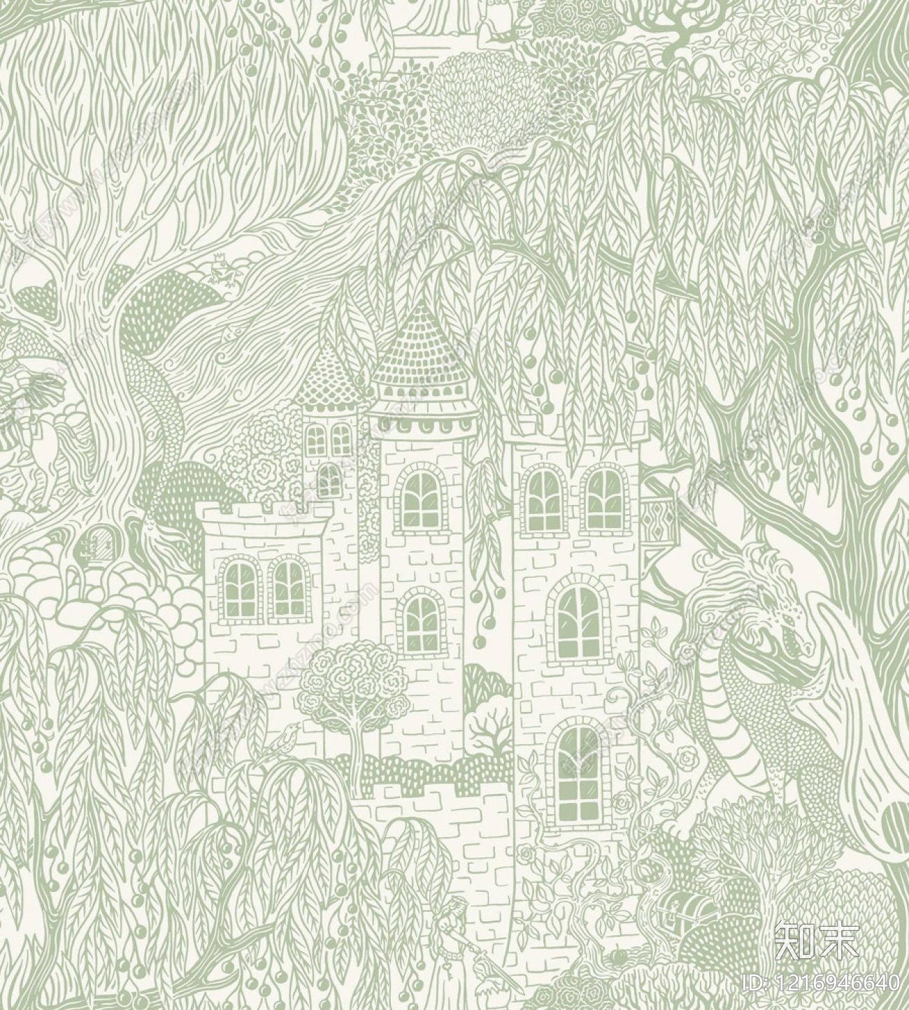 儿童壁纸贴图下载【ID:1216946640】