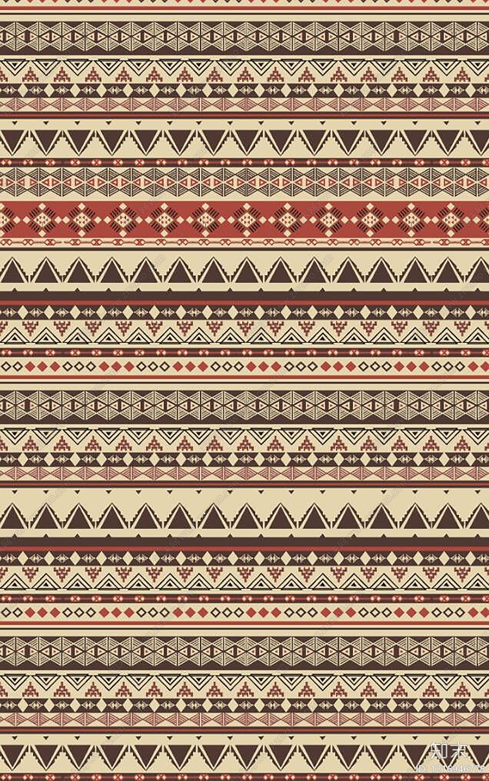 新中式民族图案贴图下载【ID:1216946778】