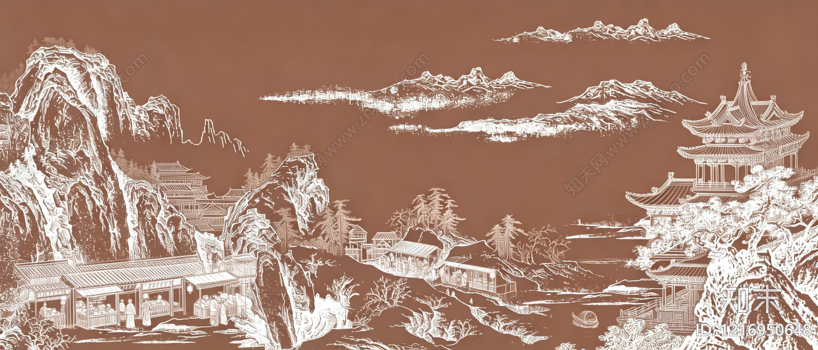 壁画贴图下载【ID:1216950648】