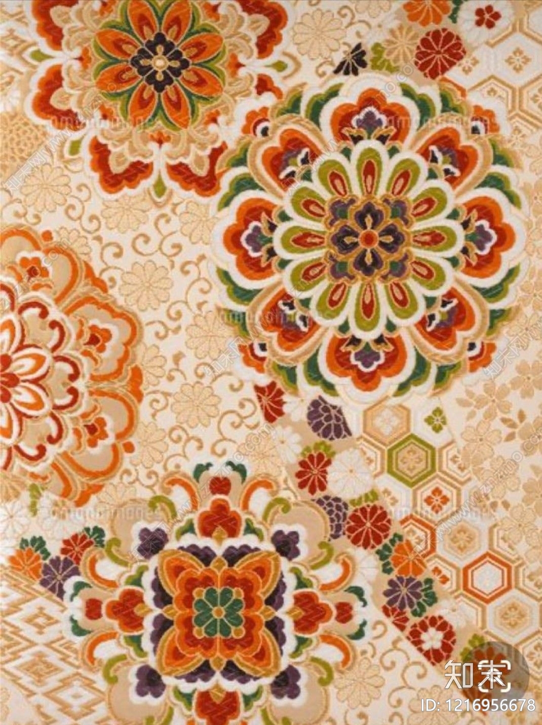 传统纹样贴图下载【ID:1216956678】