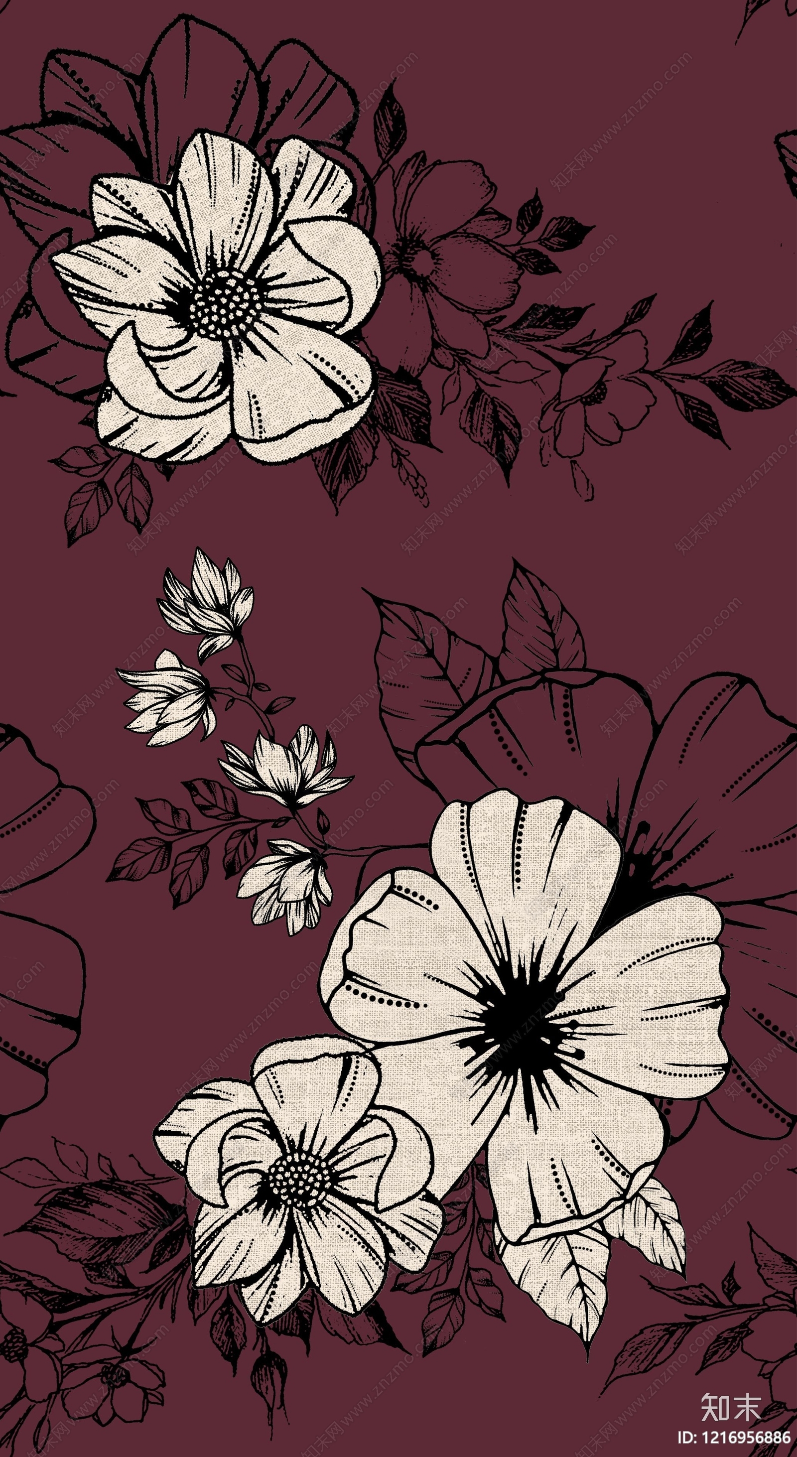 传统纹样贴图下载【ID:1216956886】