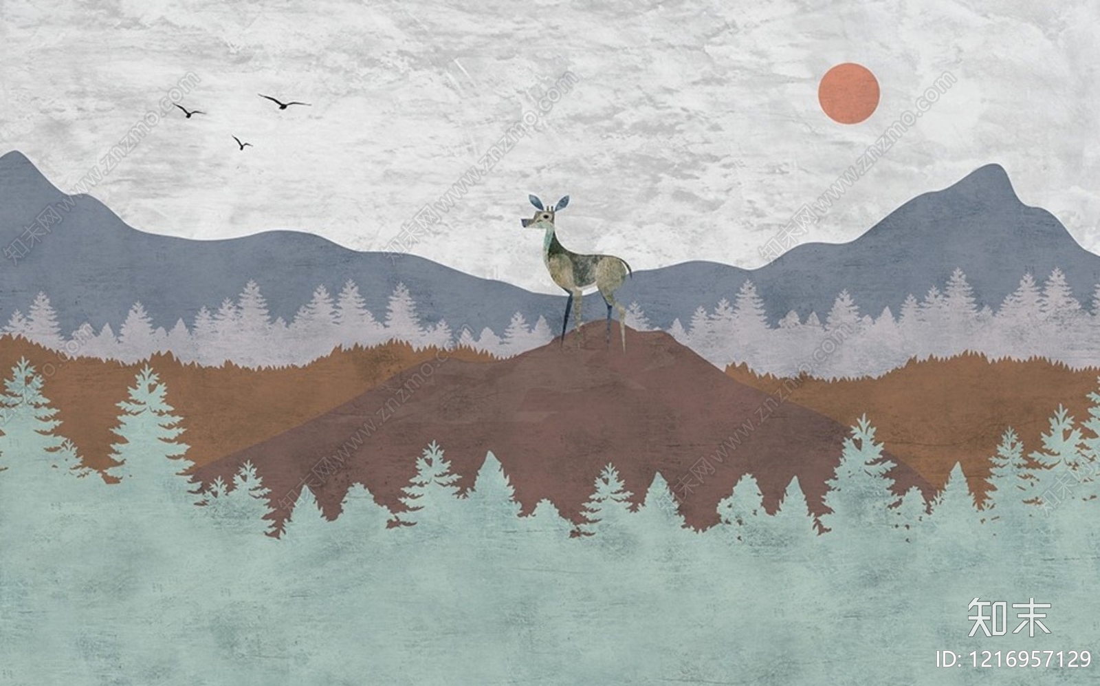 远山贴图下载【ID:1216957129】