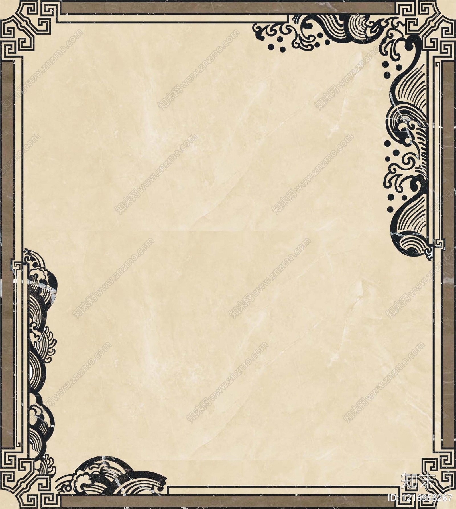 新中式大理石拼花贴图下载【ID:1216958267】