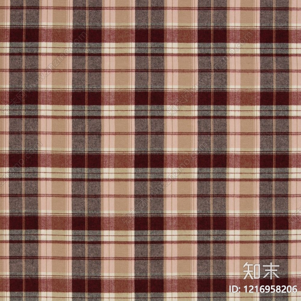 格子布纹贴图下载【ID:1216958206】