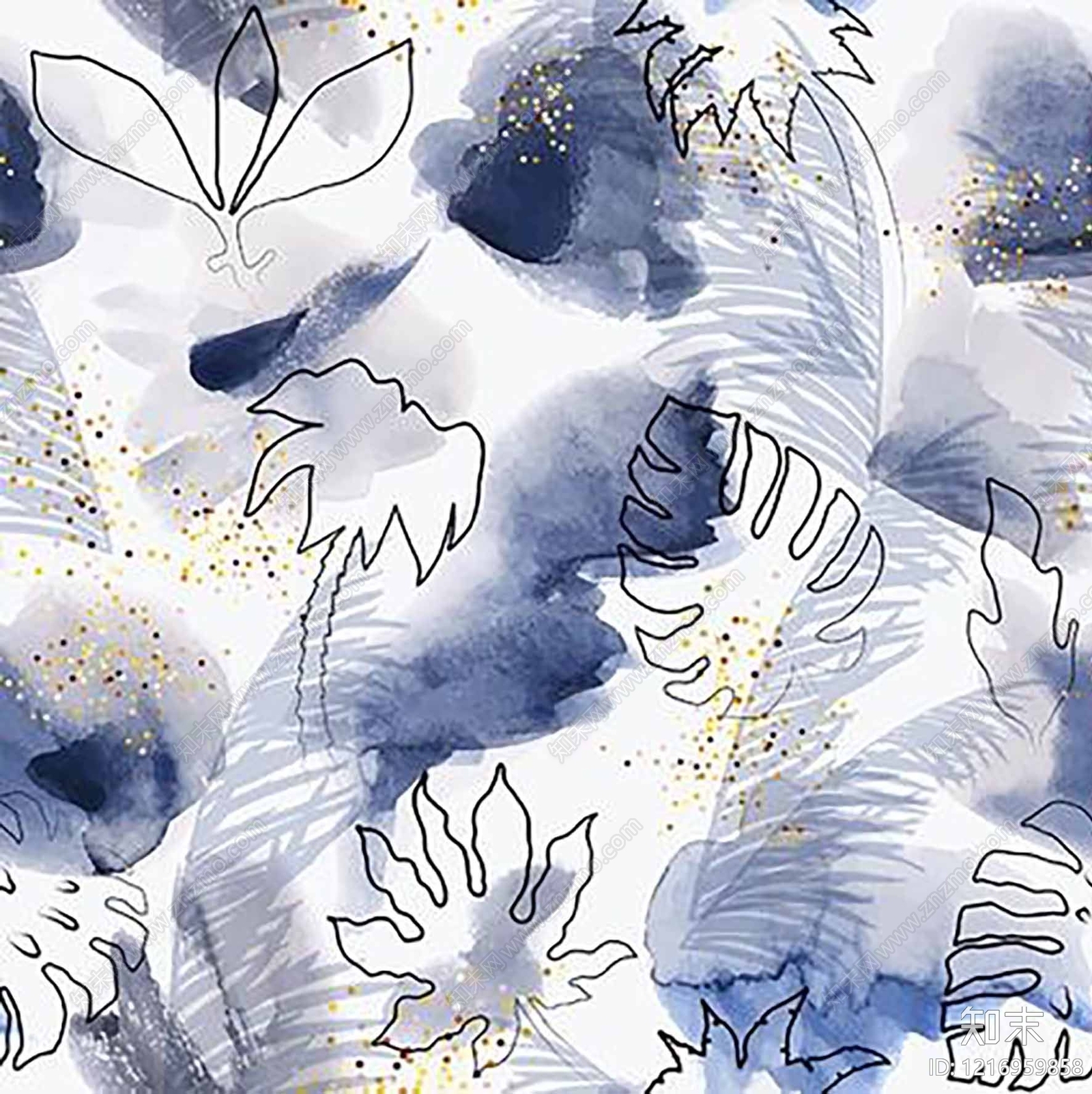 水彩背景贴图下载【ID:1216959858】